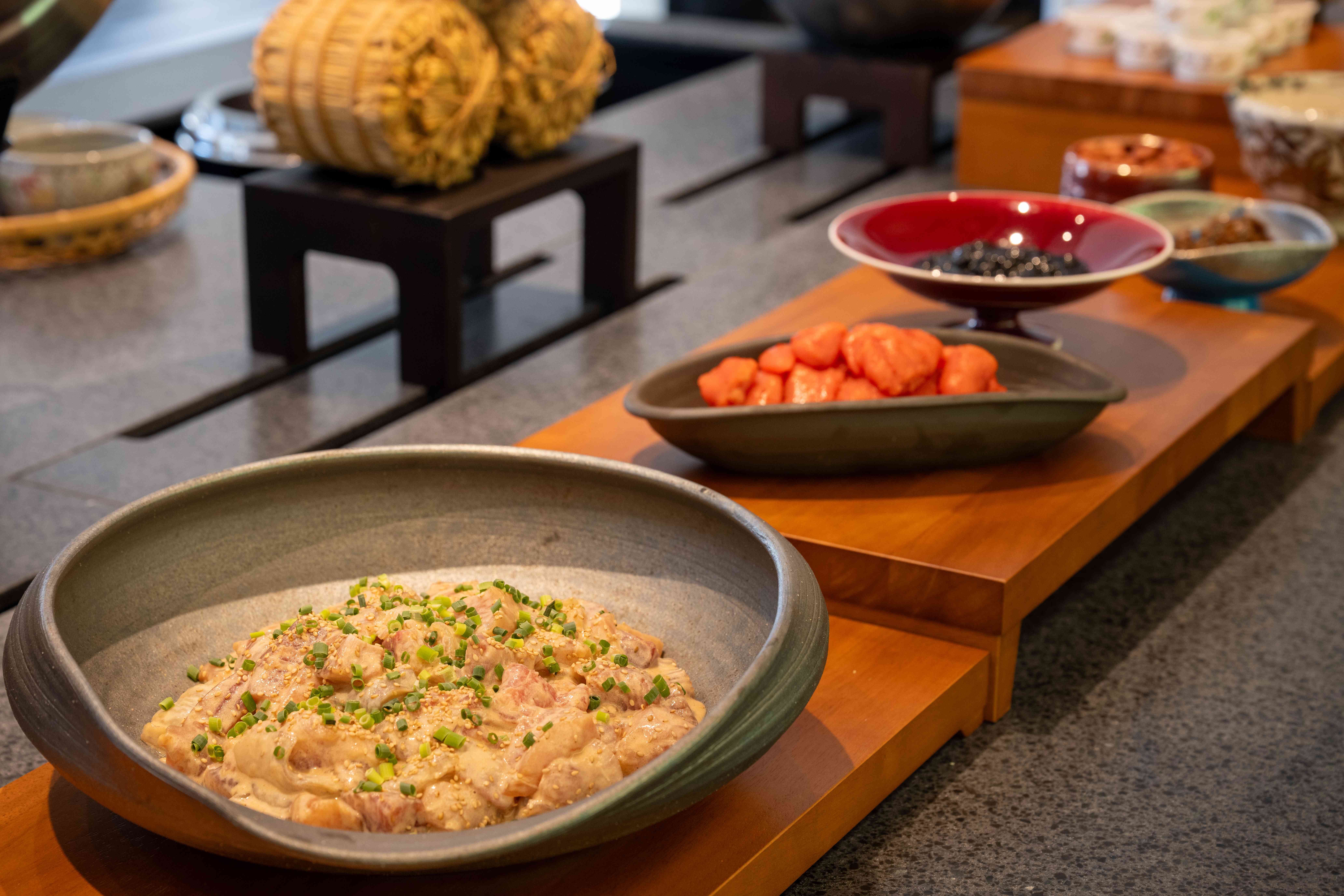 夕食ビュッフェ　提供例