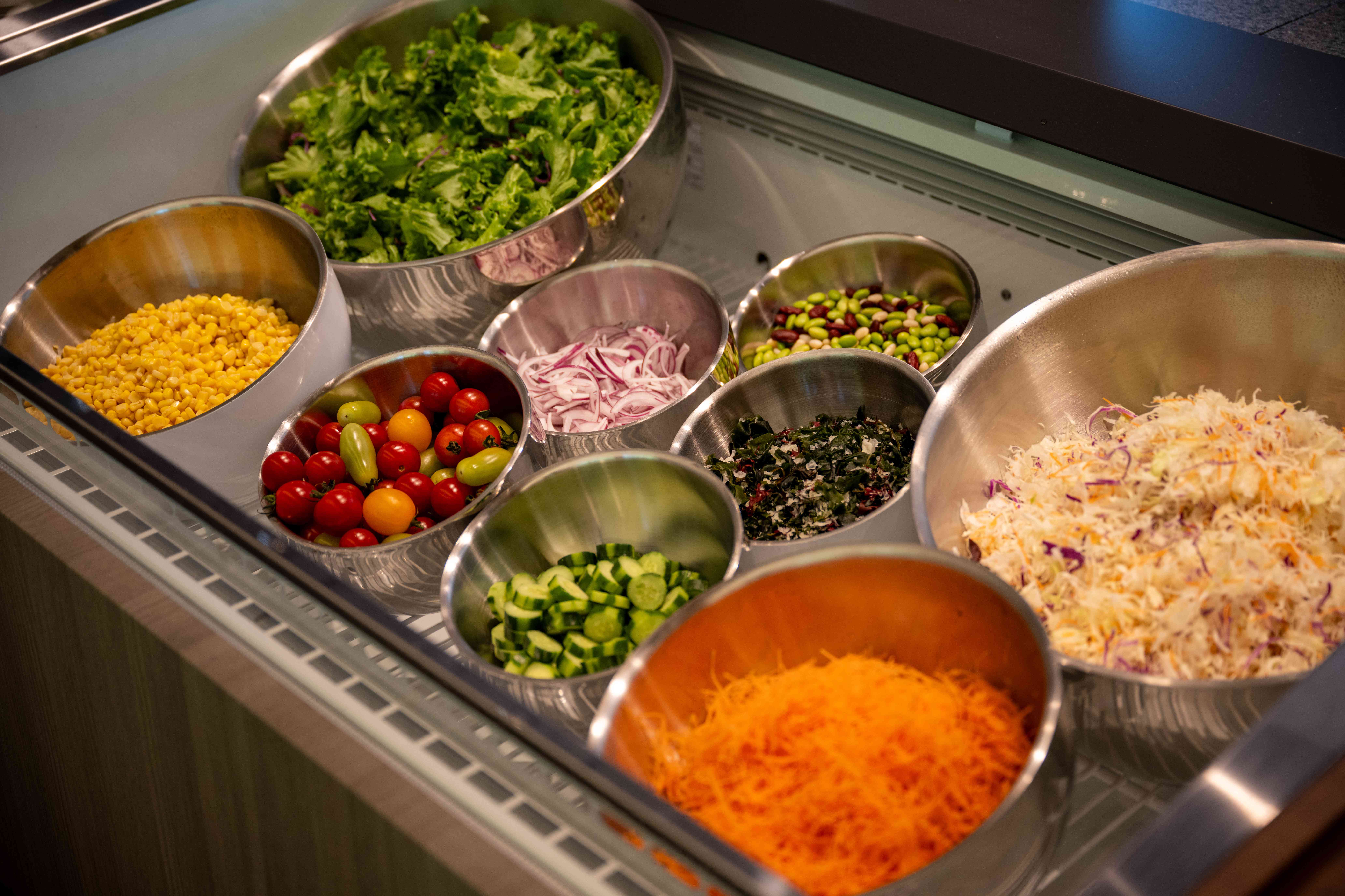 夕食ビュッフェ　提供例