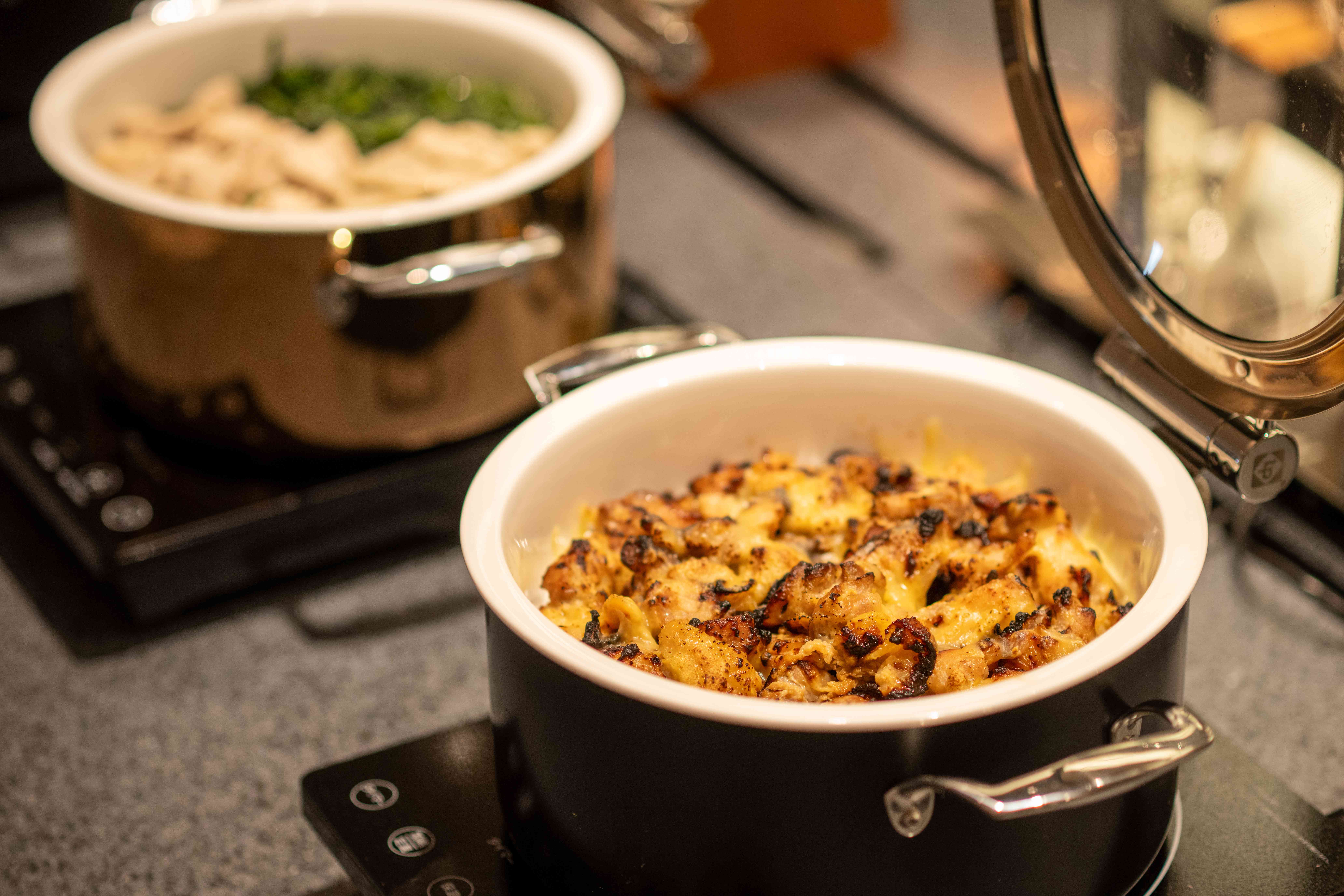 夕食ビュッフェ　提供例