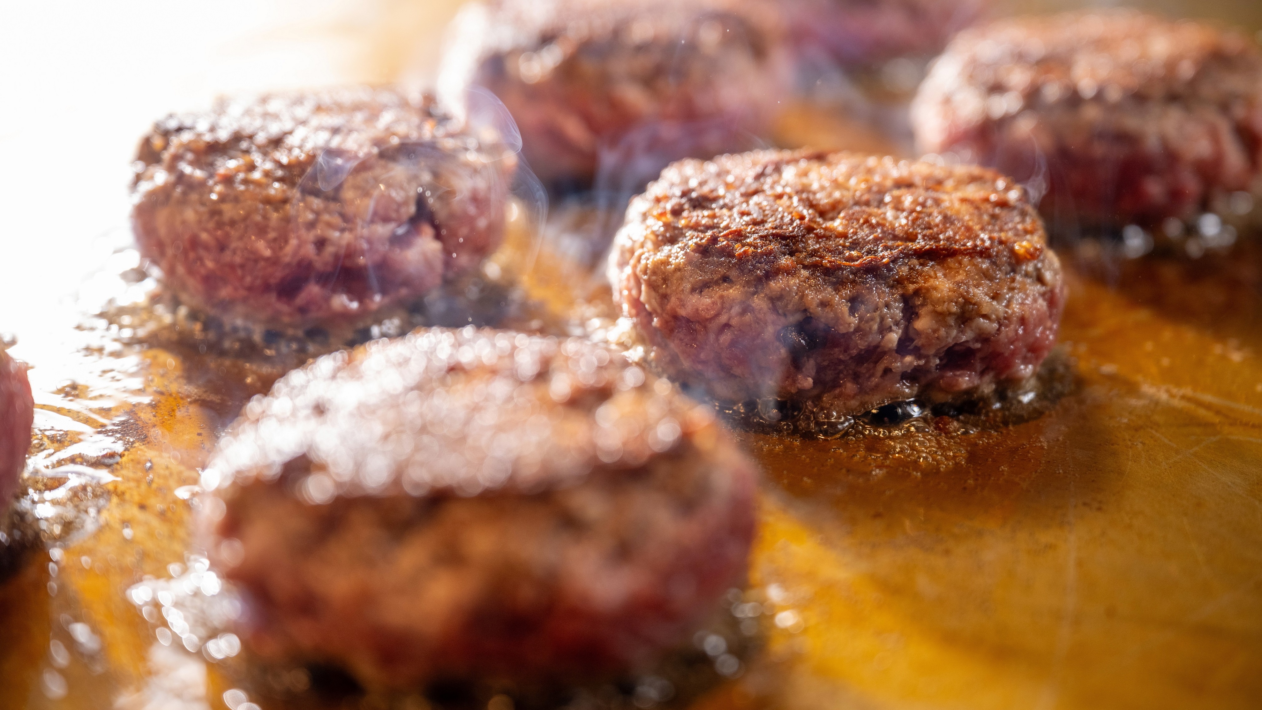 能登牛、能登豚のハンバーグ。パンにはさんでハンバーガーにしても◎｜夕食提供イメージ