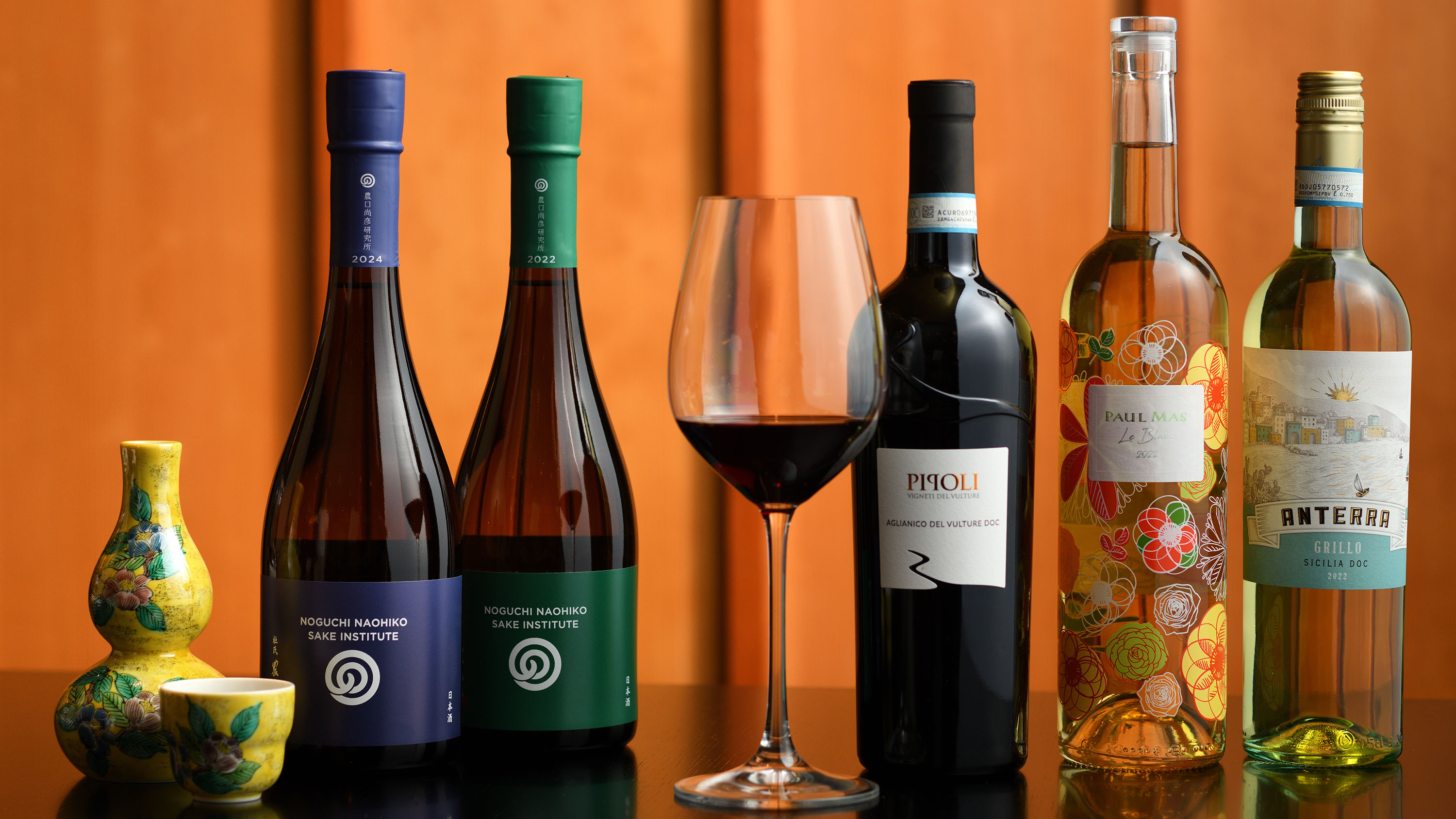 夕食（コース）／ドリンク｜料理を引き立てる、五感で愉しむペアリングコースもご用意※イメージ