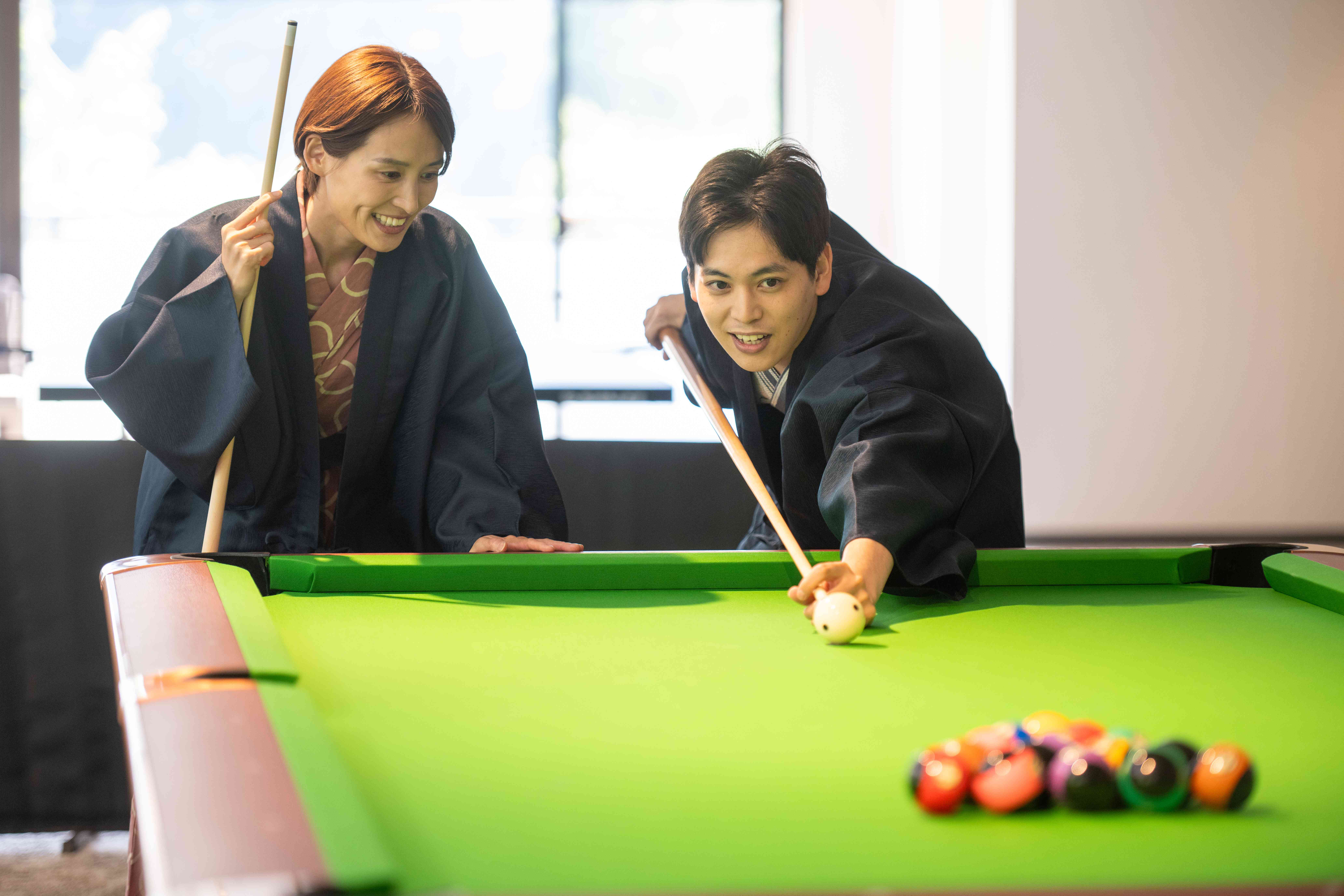 ビリヤード　プレイルーム　イメージ