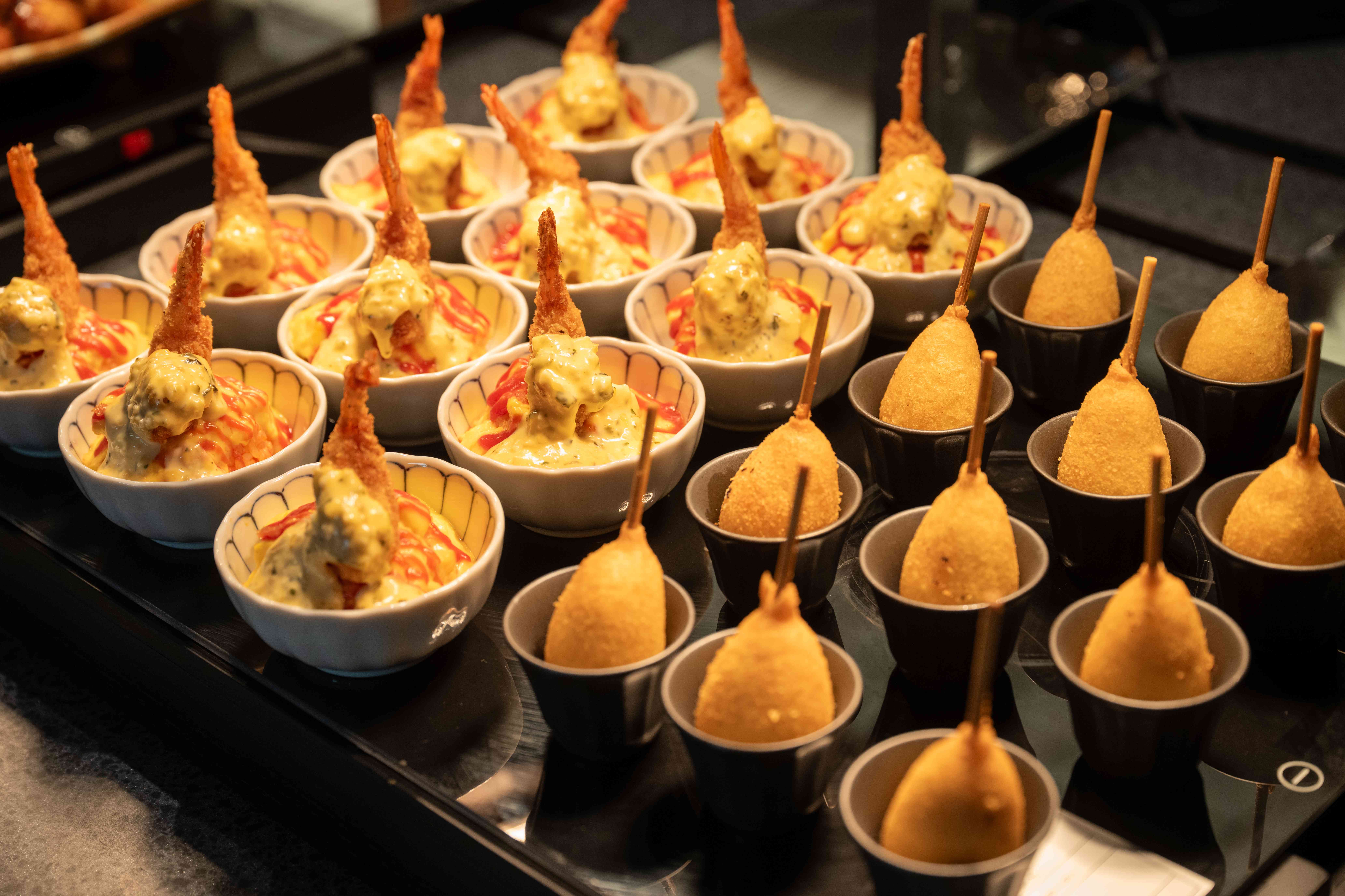 夕食ビュッフェ　提供例