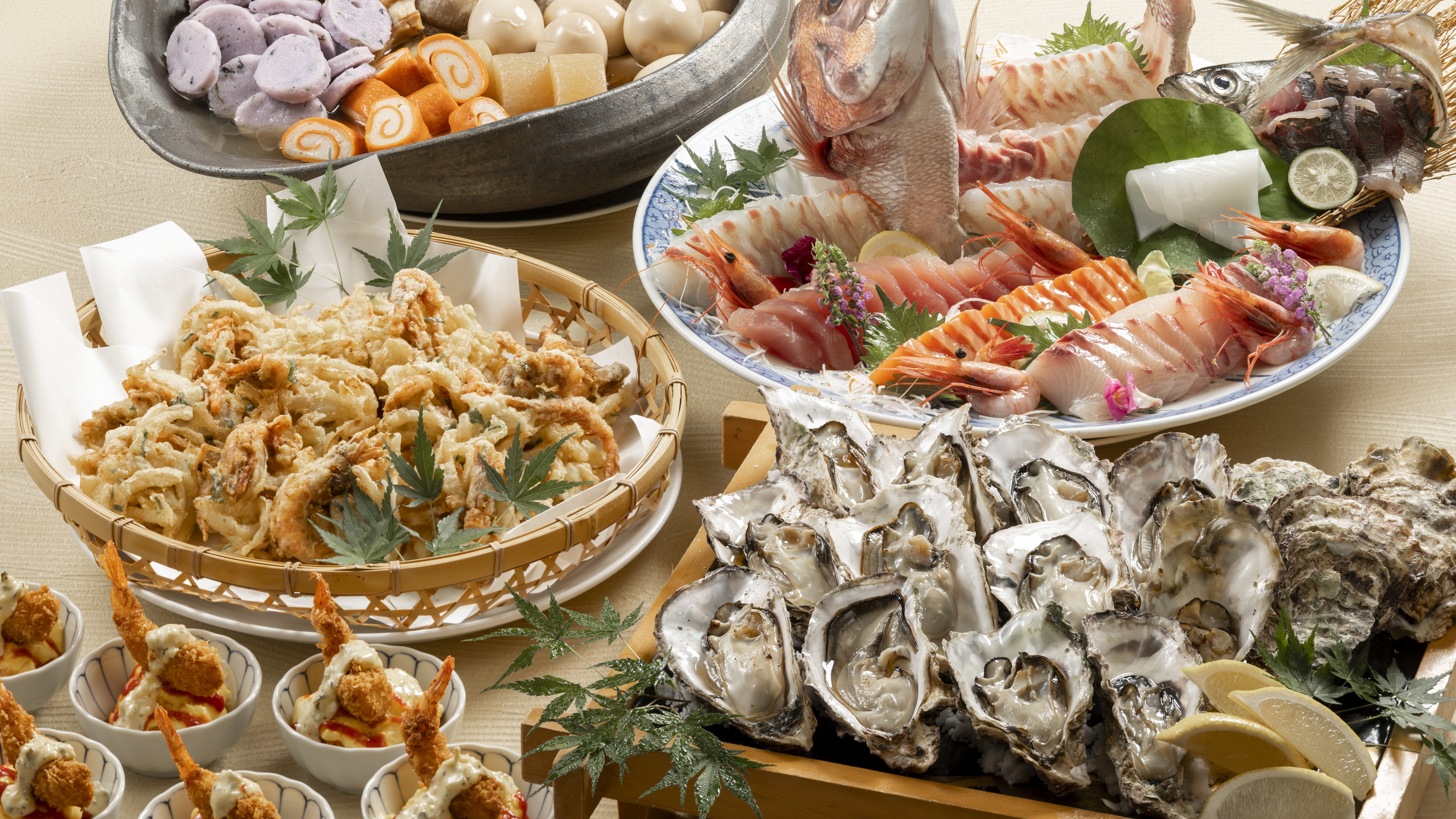 【夏ビュッフェ】季節限定メニュー一例