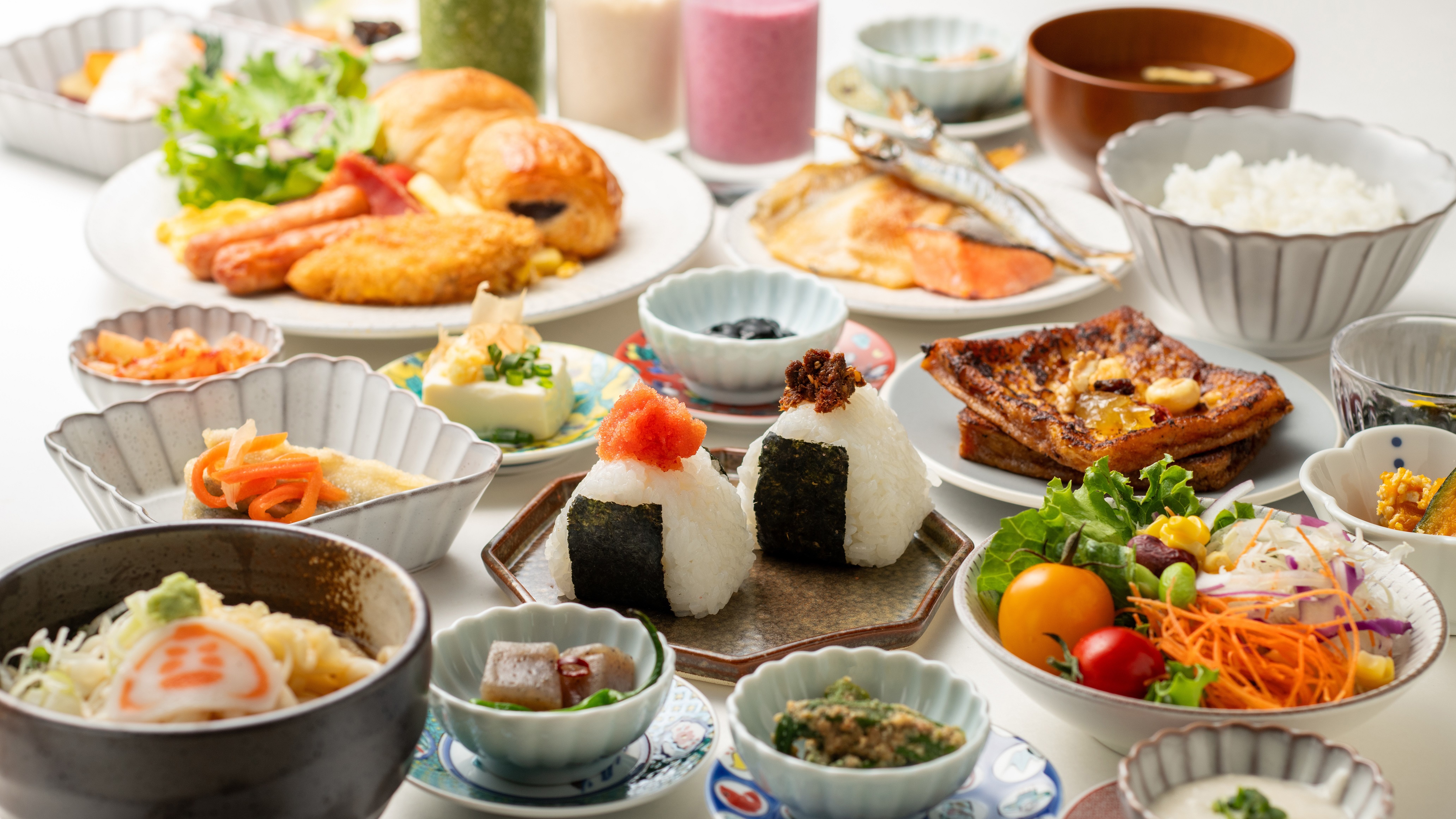 朝食ビュッフェ｜80種以上のメニューはエリア髄一！　※イメージ