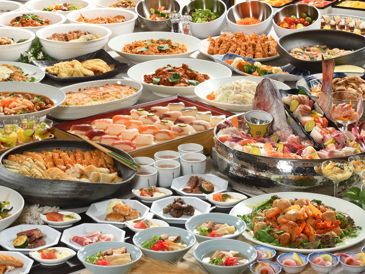 【室数限定】【ショートステイプラン】17時イン／9時アウト＜ ビュッフェ夕朝食付 ＞