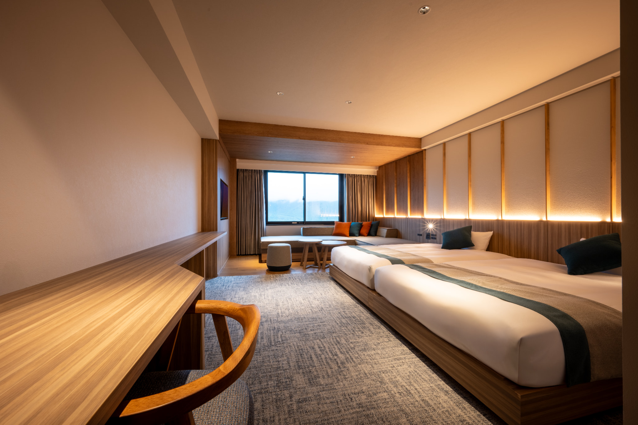 スーペリアツイン　客室内