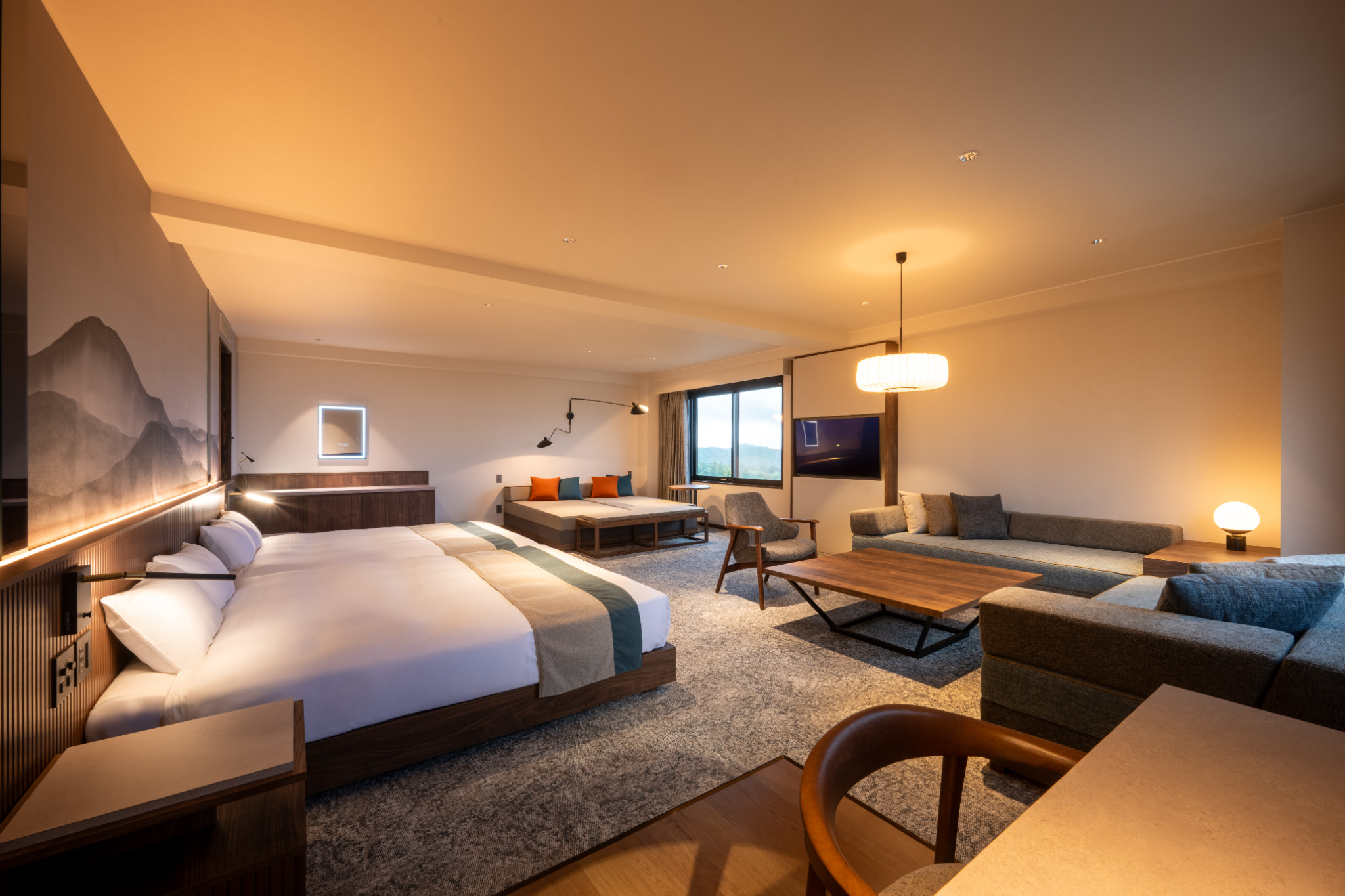 スイート　客室内