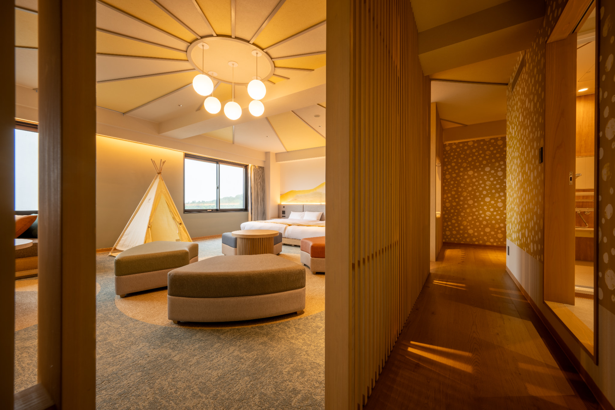 ファミリールーム太陽　客室内