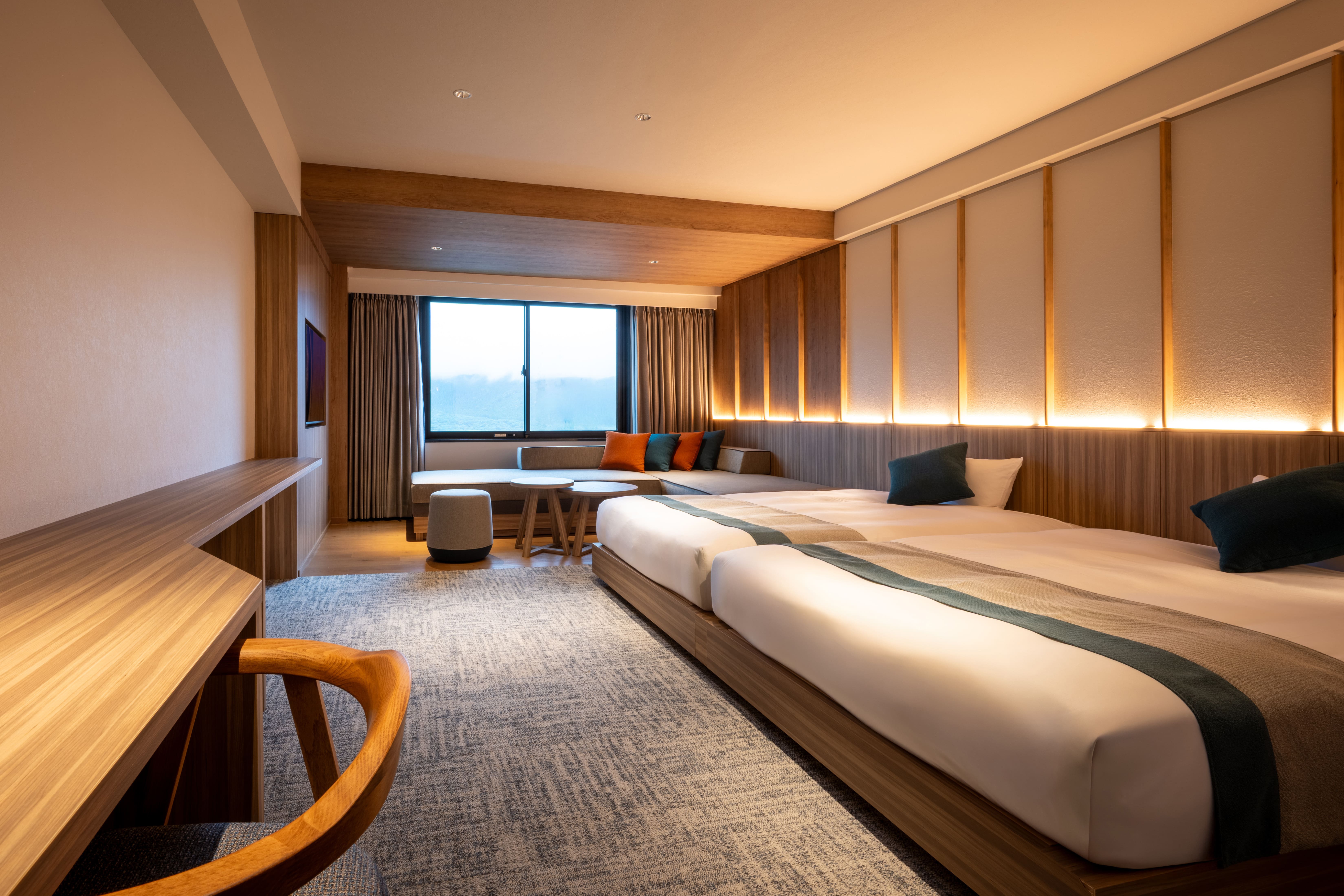 スーペリアツイン　客室内