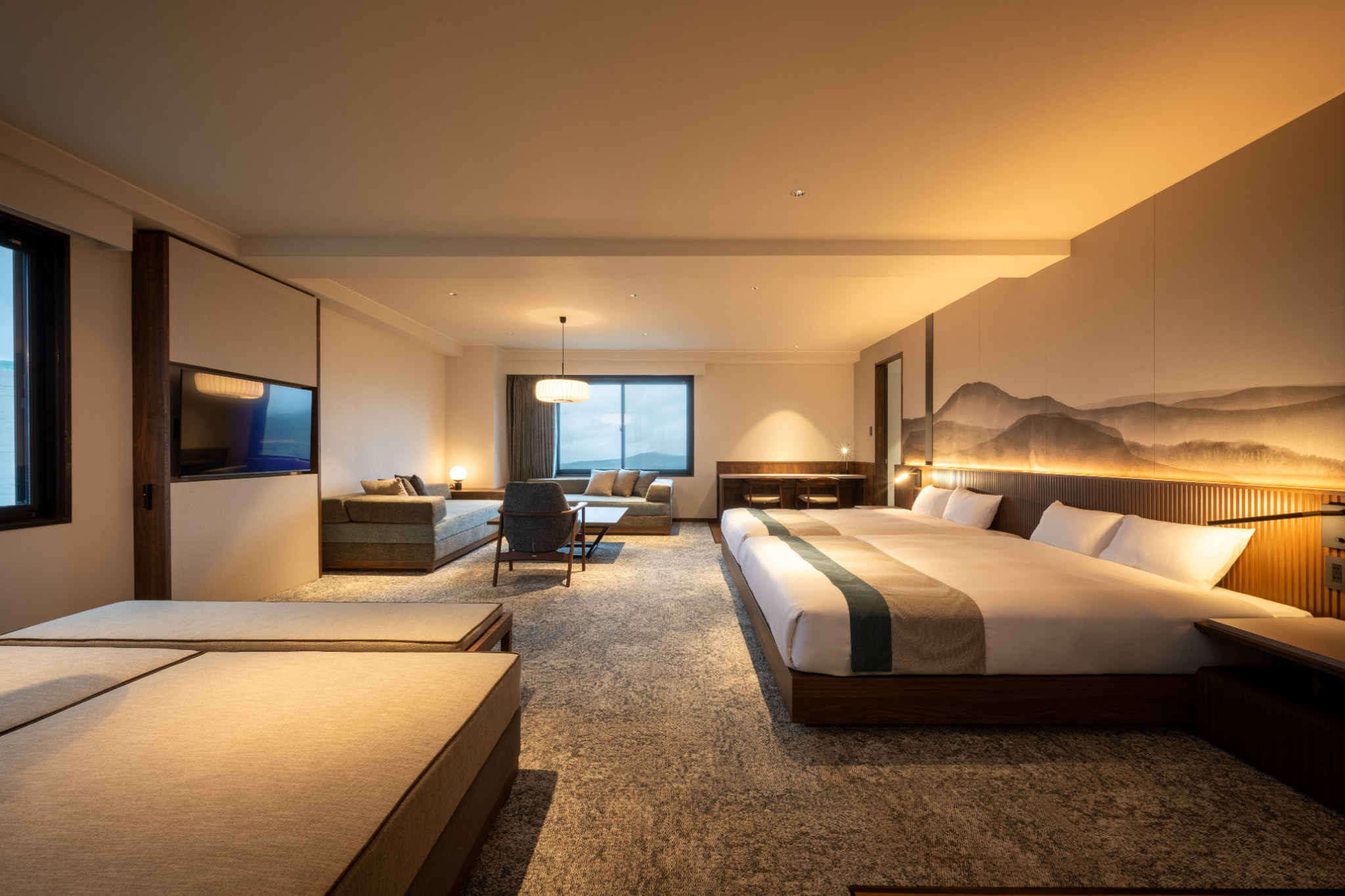 スイート　客室内