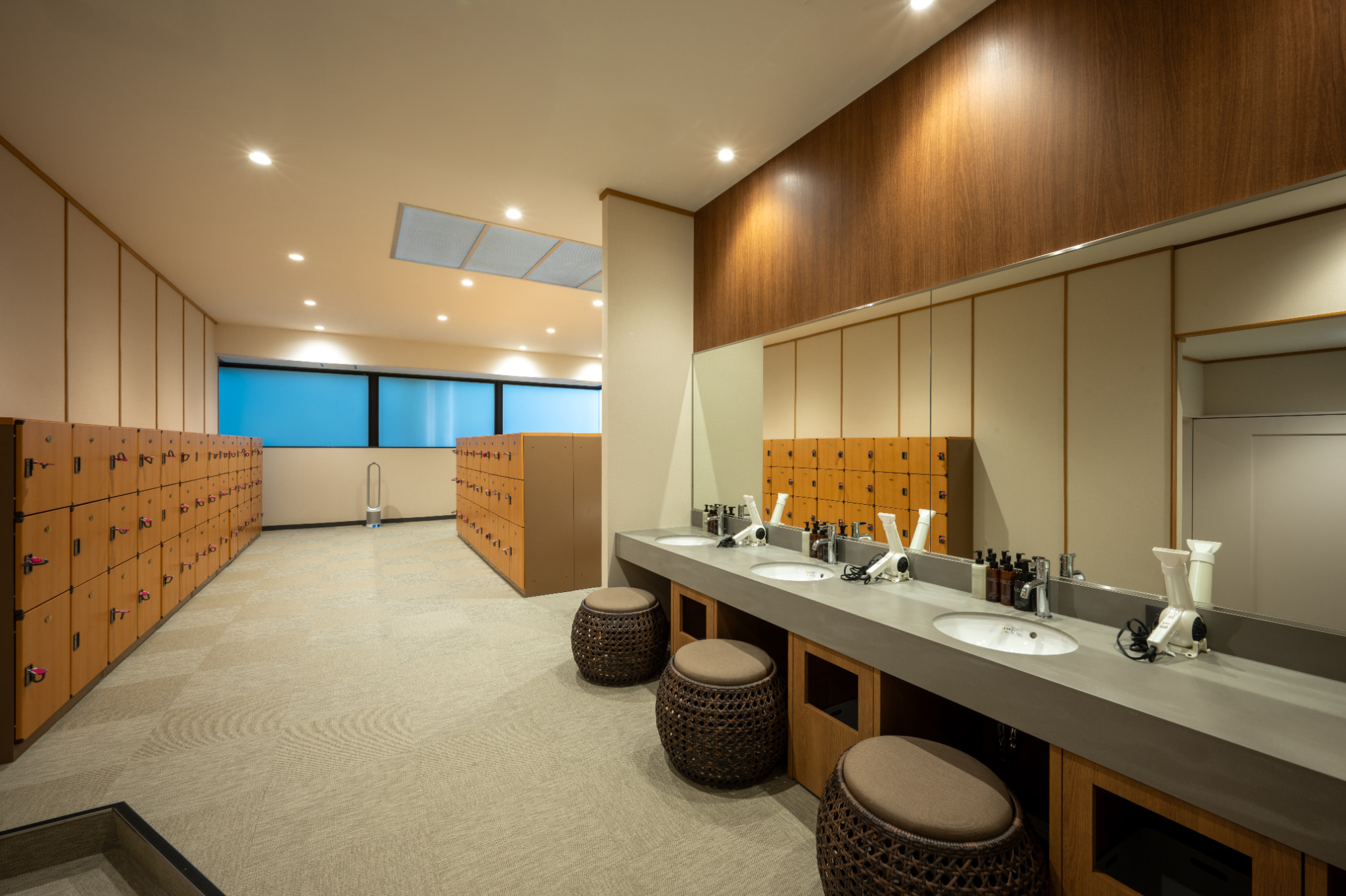 大浴場　パウダールーム