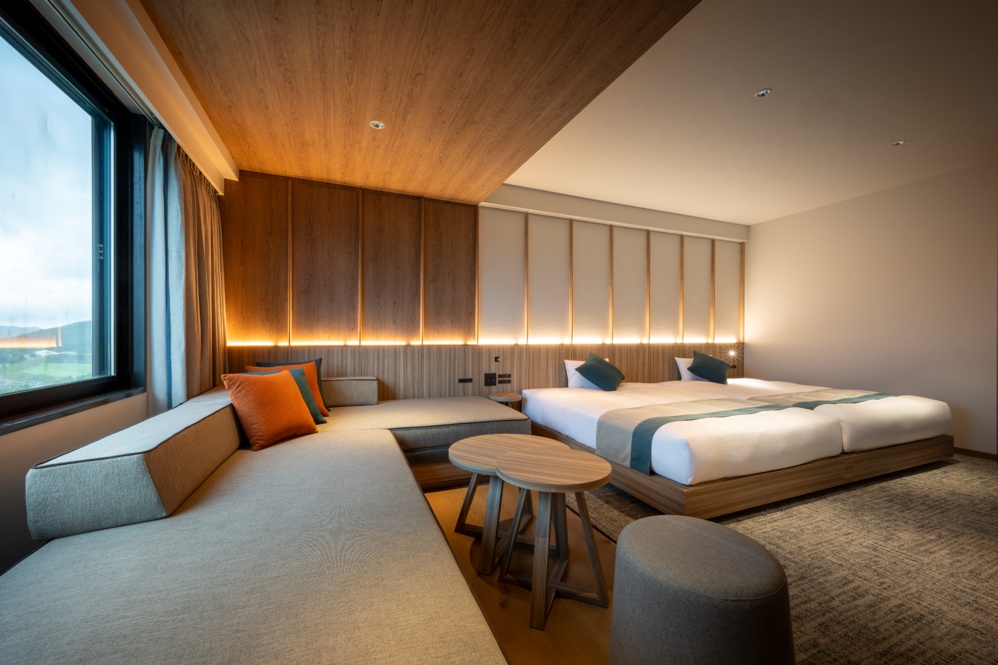 スーペリアツイン　客室内