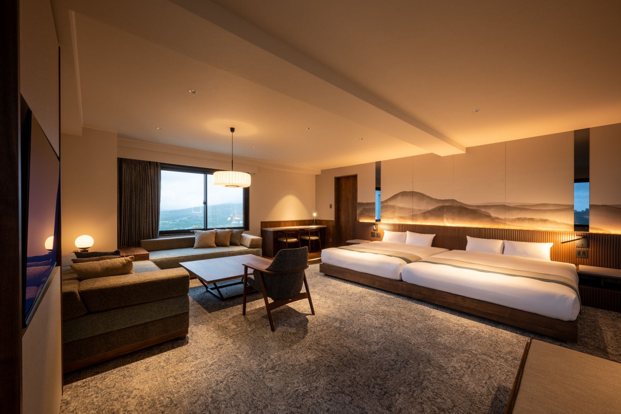 スイート　客室内