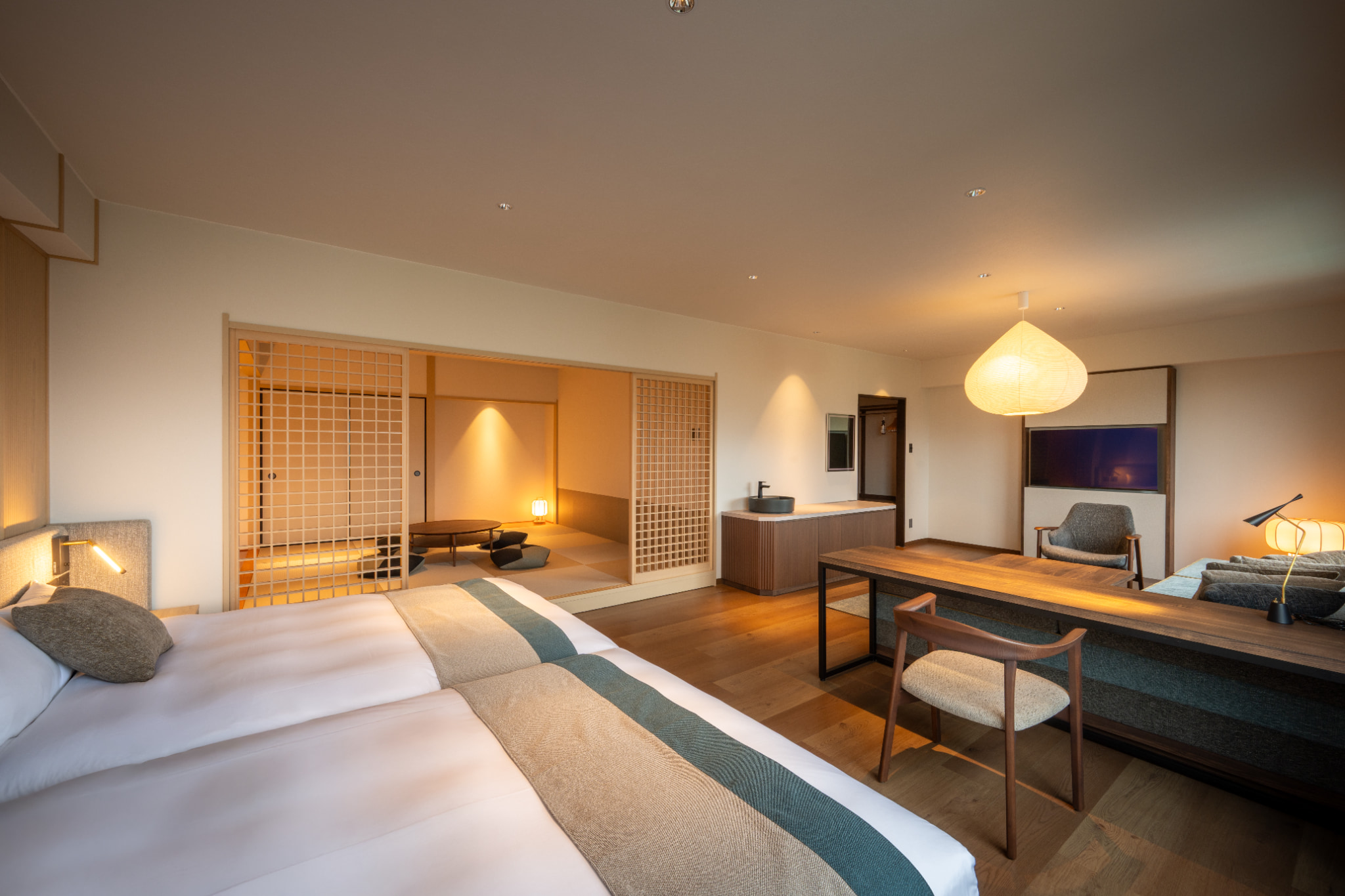 プレミアスイート　客室内