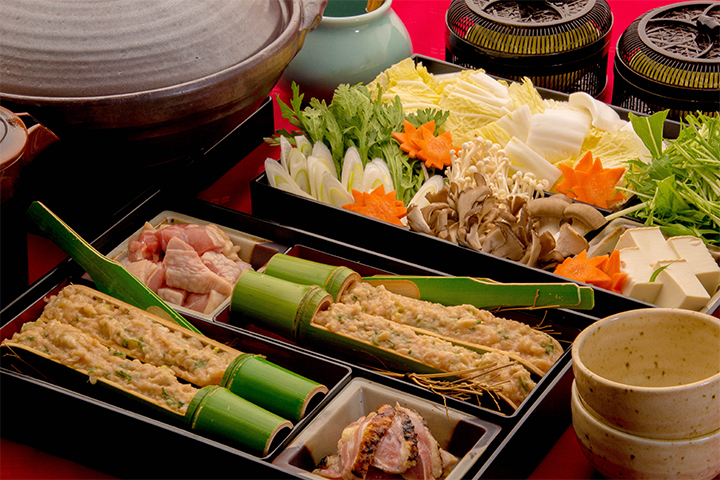 ■上林鶏つみれの味噌鍋■