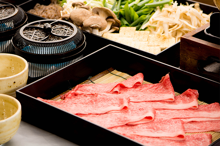 ■丹波牛のすき焼き■