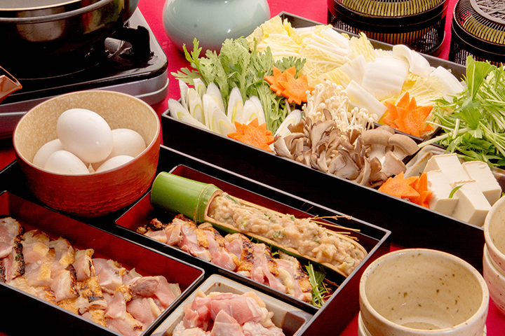 ■上林鶏のすき焼き■