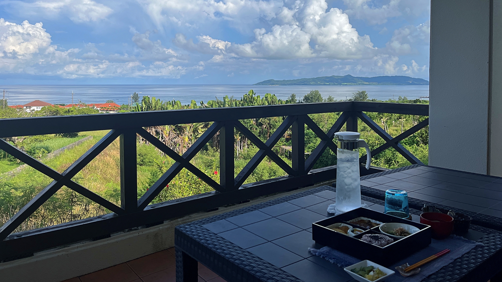 ◆テラスで朝食 