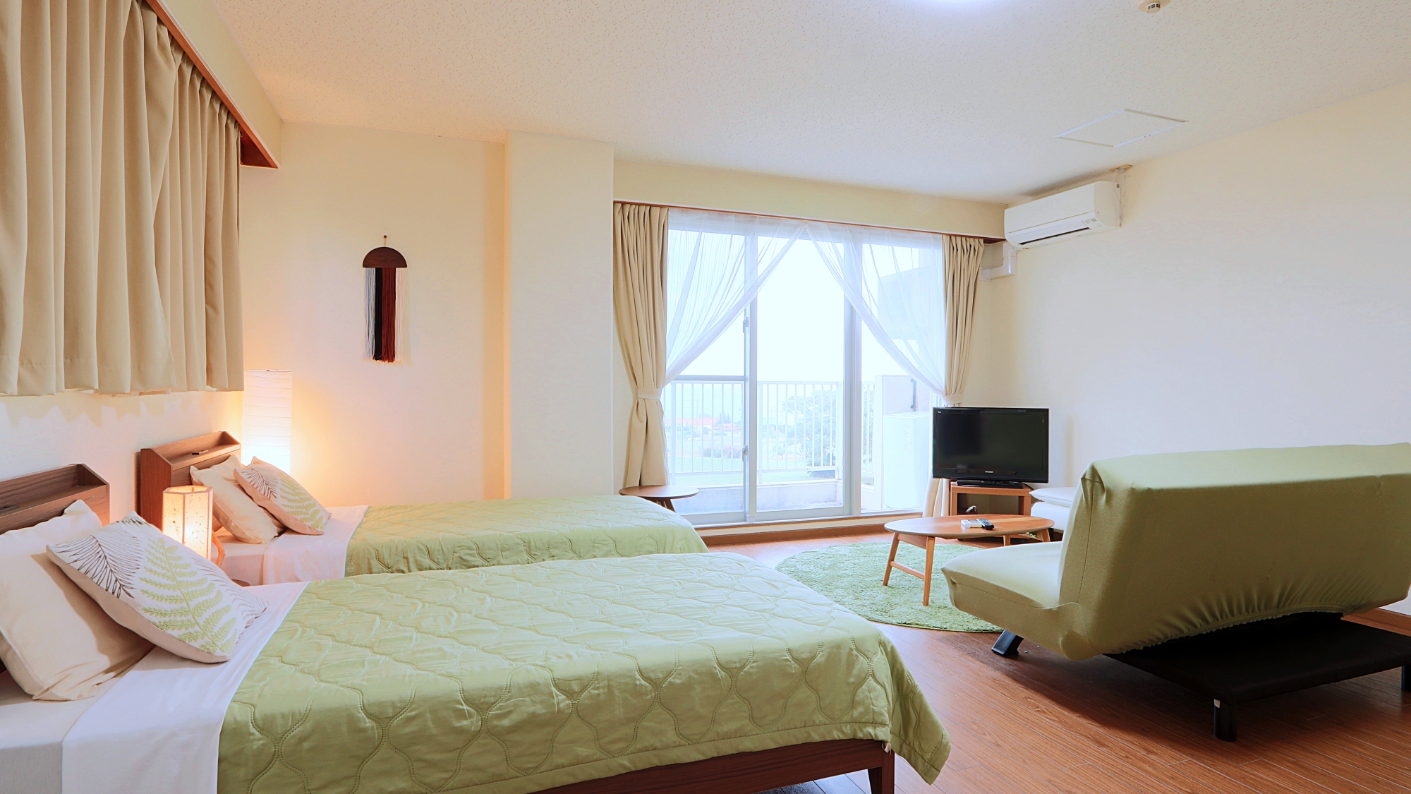 ◆－プレミアムルーム－　40平米キッチン付き。滞在型の宿泊におすすめです。