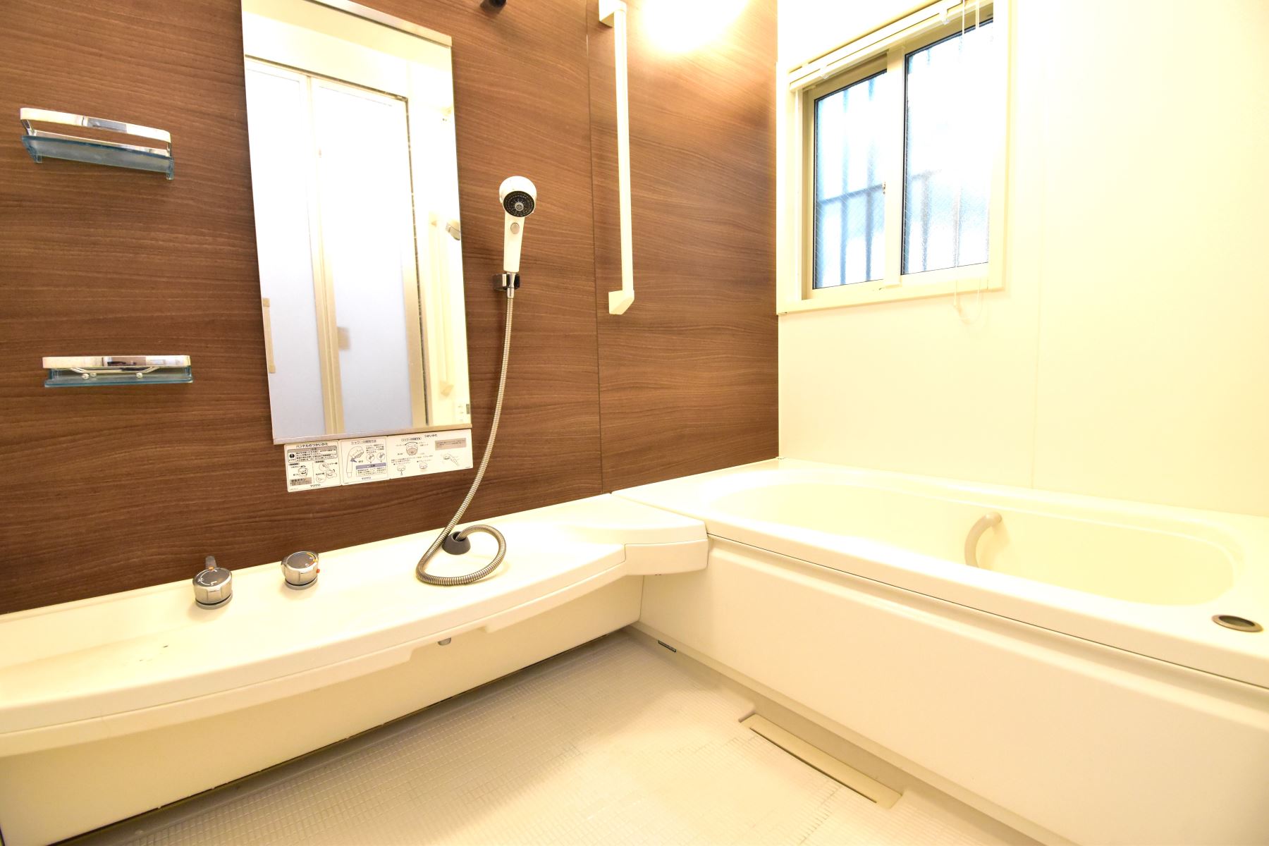 ジェットバス付き