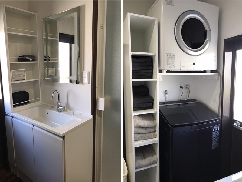 洗面台・洗濯機