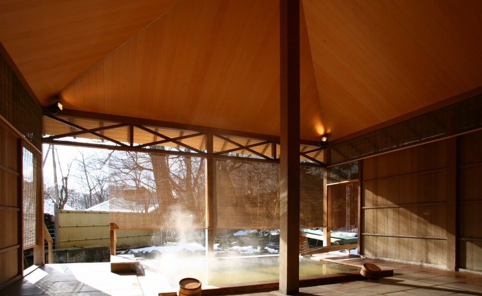 第一寶亭留翠山亭本館［大浴場］桂木乃湯