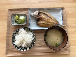 漁師町の朝食