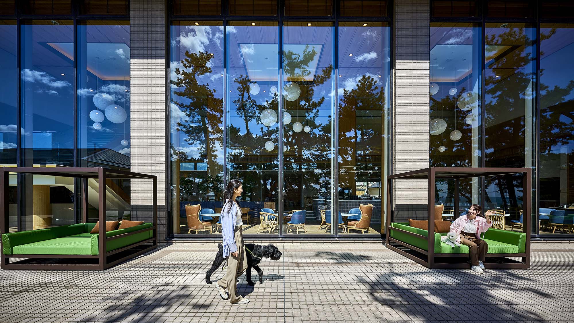 屋外ドッグラン