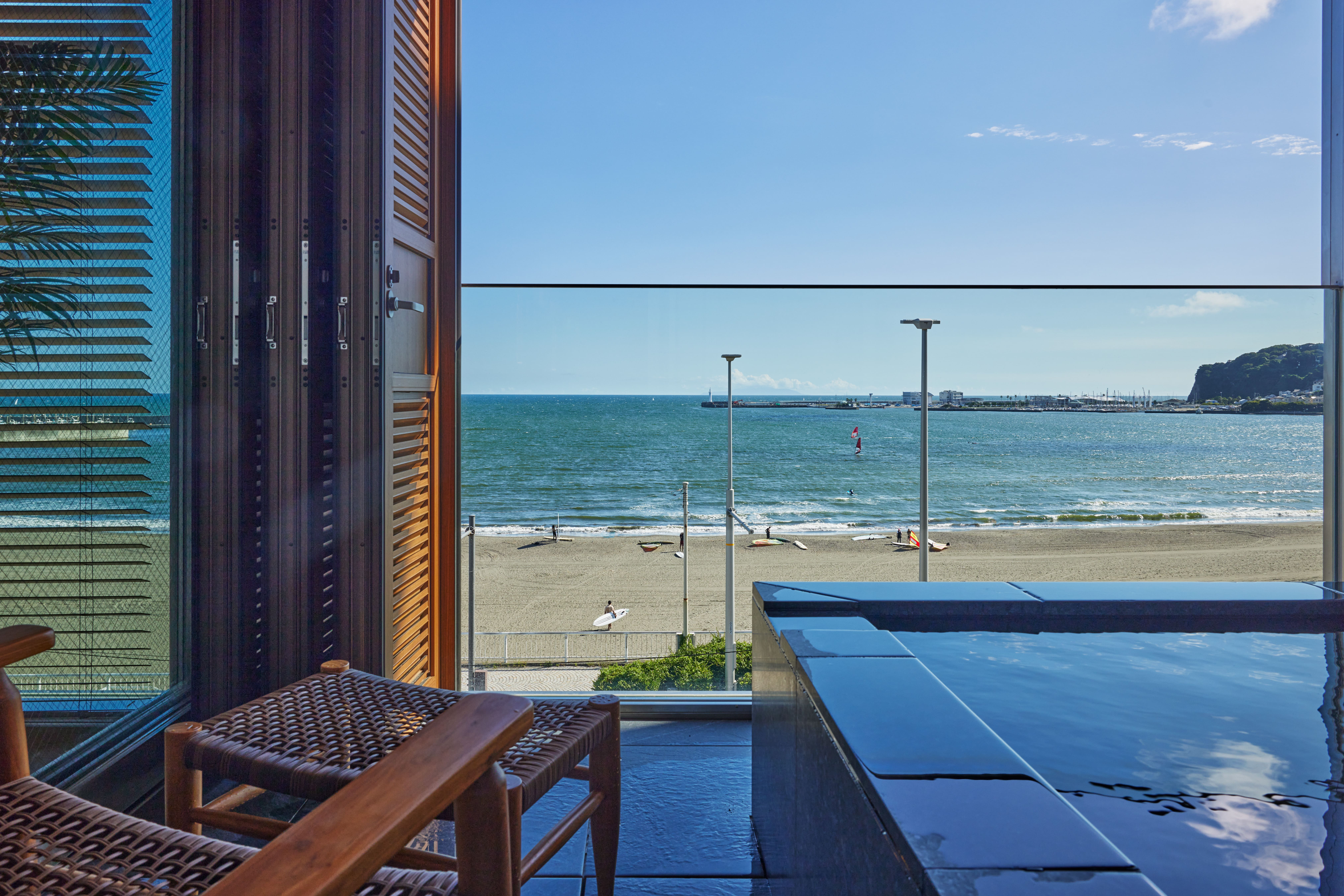 風呂からの景色