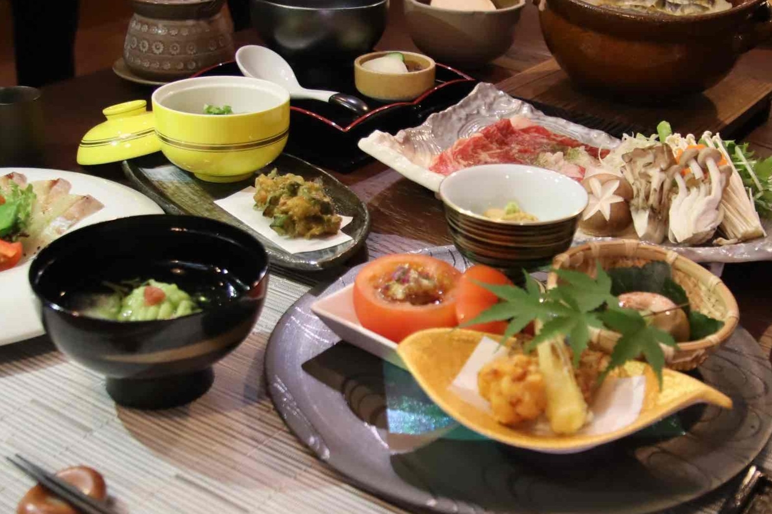 「お茶が織りなす、美食のひととき。」霧島茶会席プラン