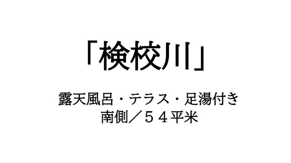 【検校川】のご紹介です