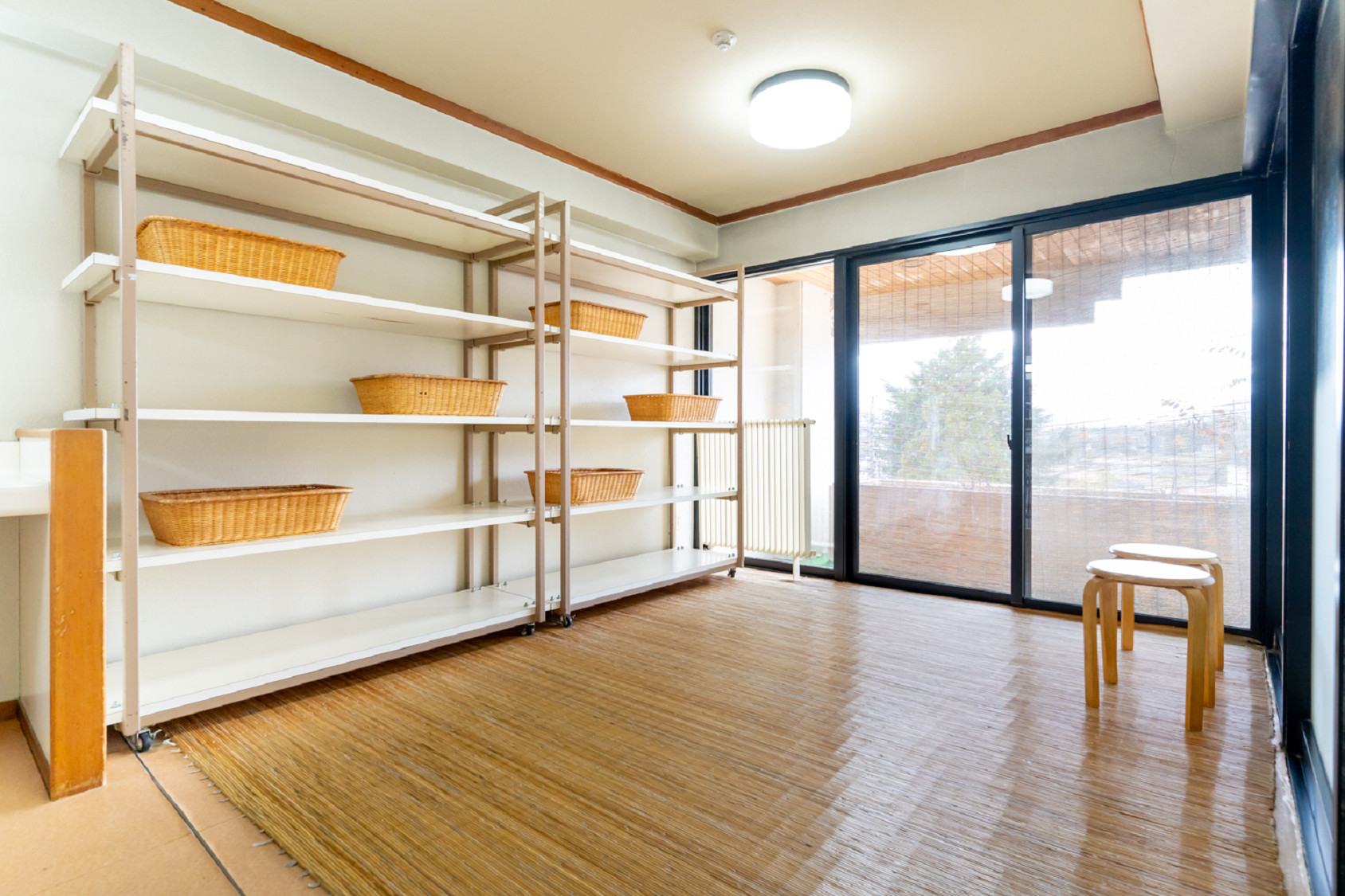 ＜男性用大浴場＞脱衣所