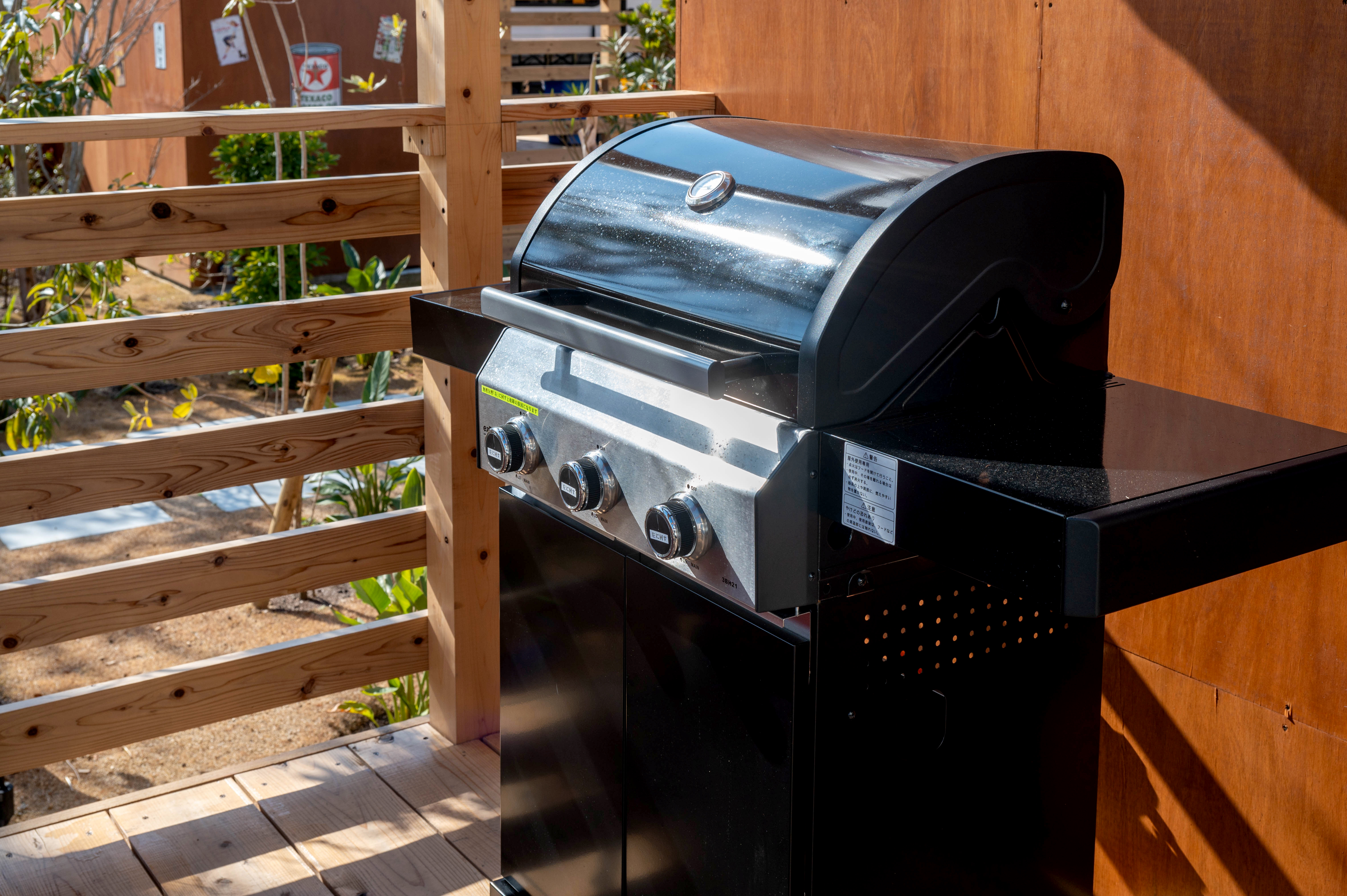 BBQガスグリル（オプション）