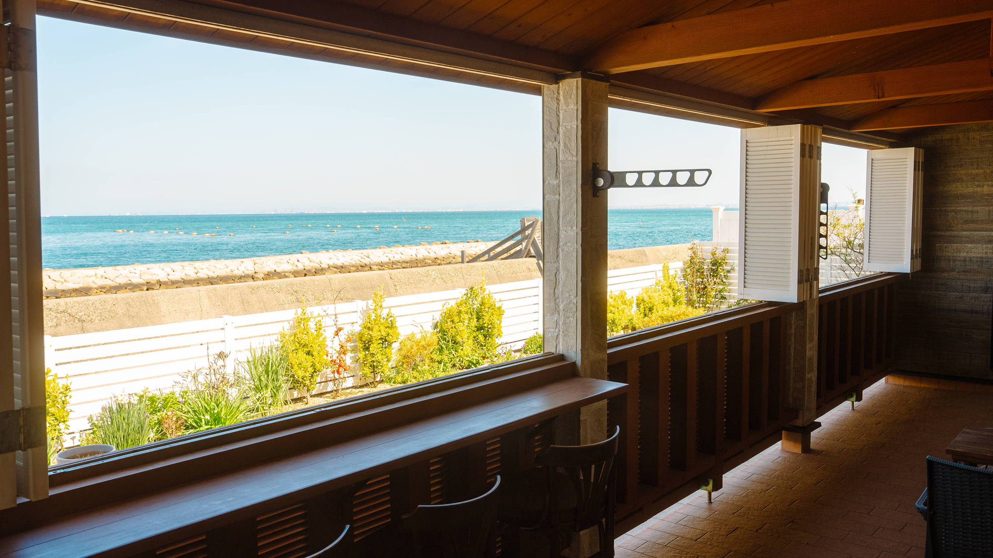 バルコニーからの景色