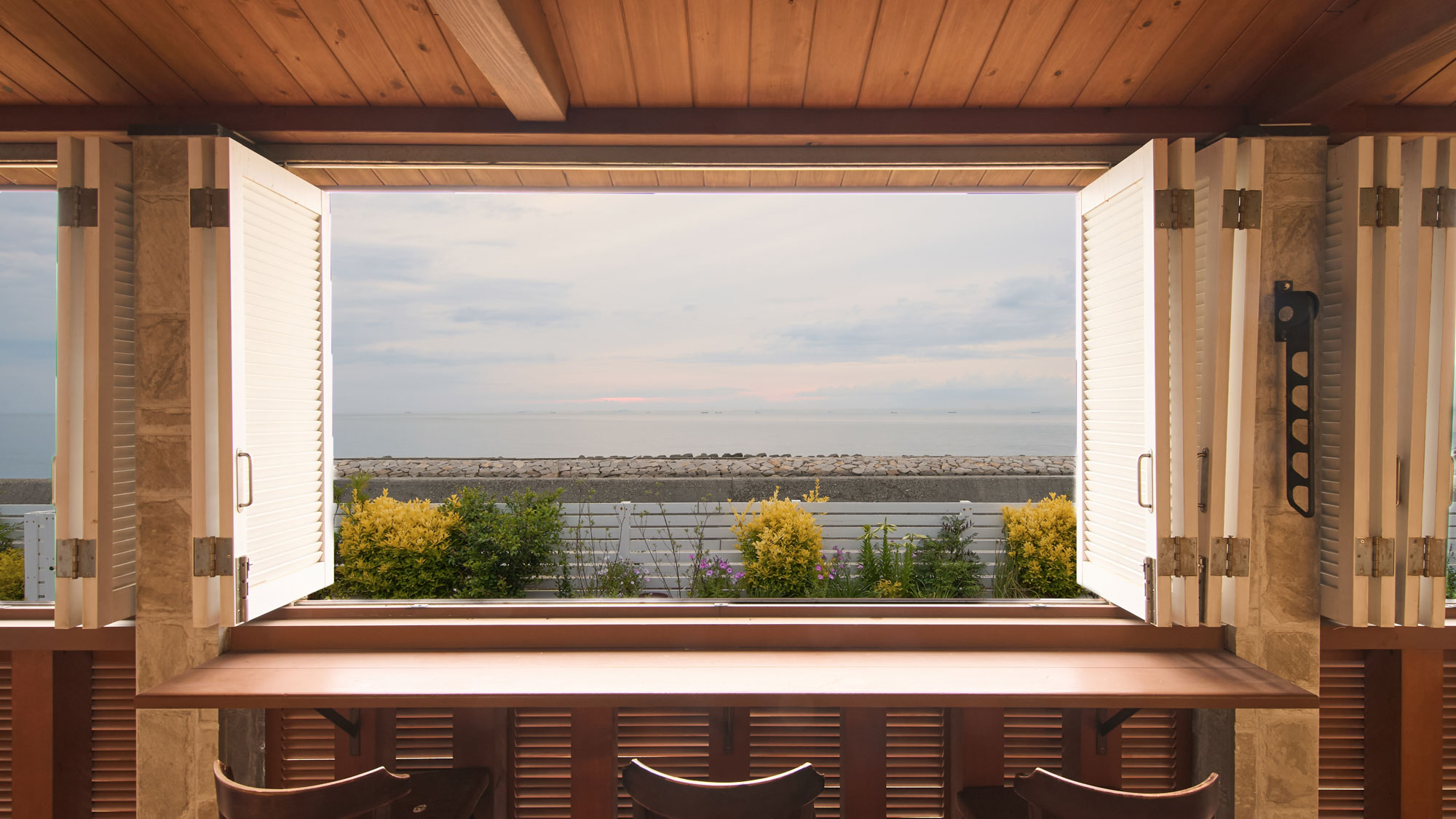 バルコニーからの景色