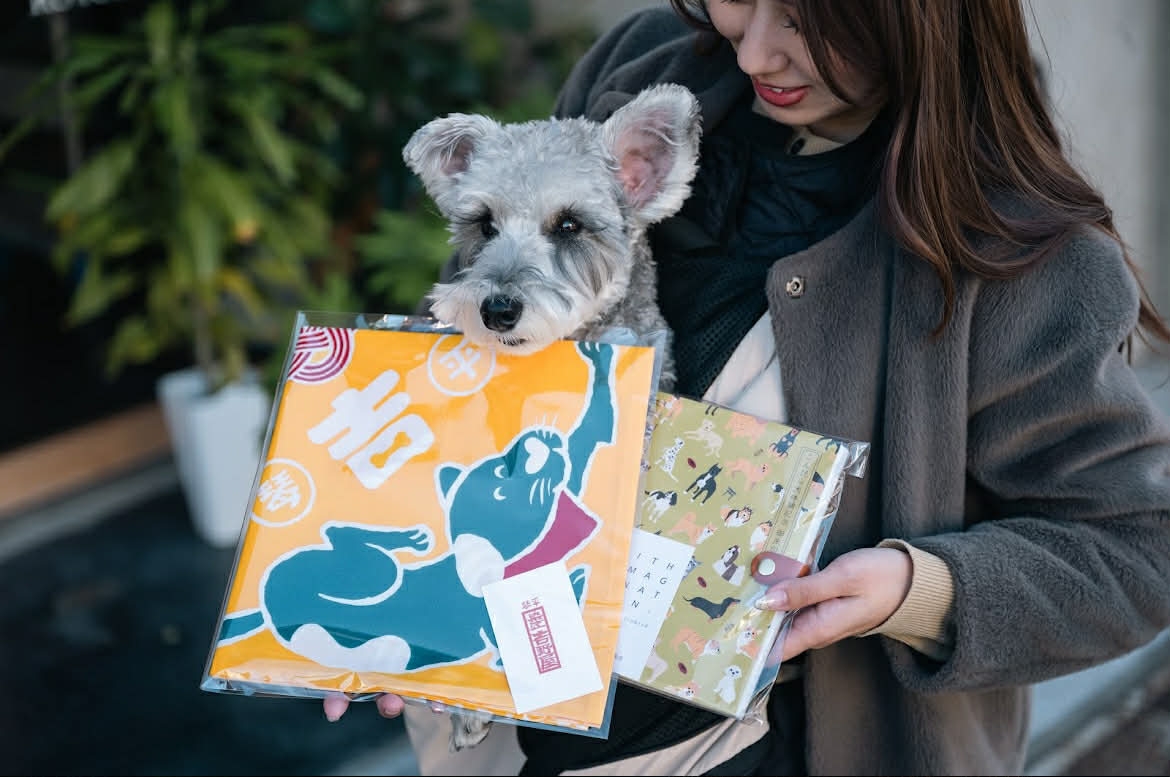 【2匹専用】素泊まり・こんぴら狗の物語を体験！御朱印手帖作り＆専用バンダナ付きプラン