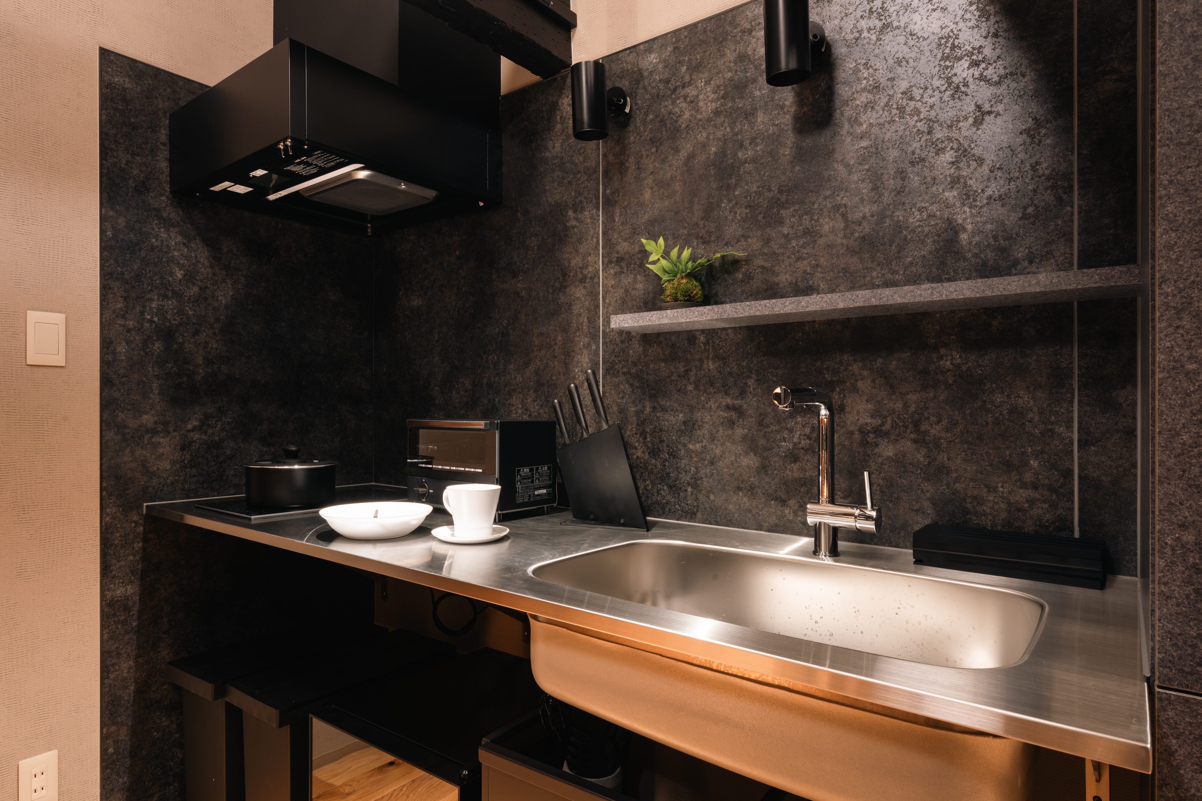 WOODキッチン周り