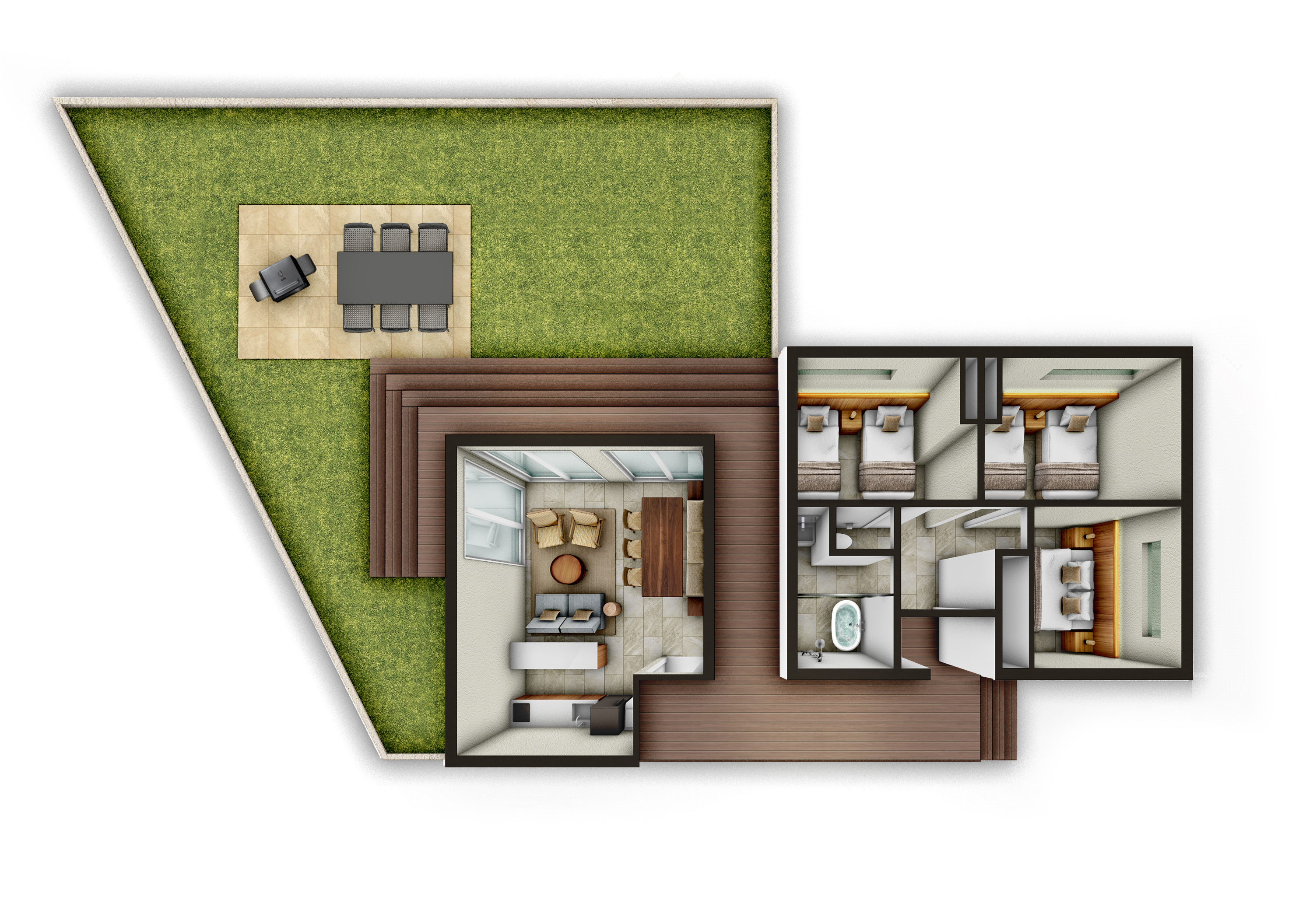 Eテラス 間取り