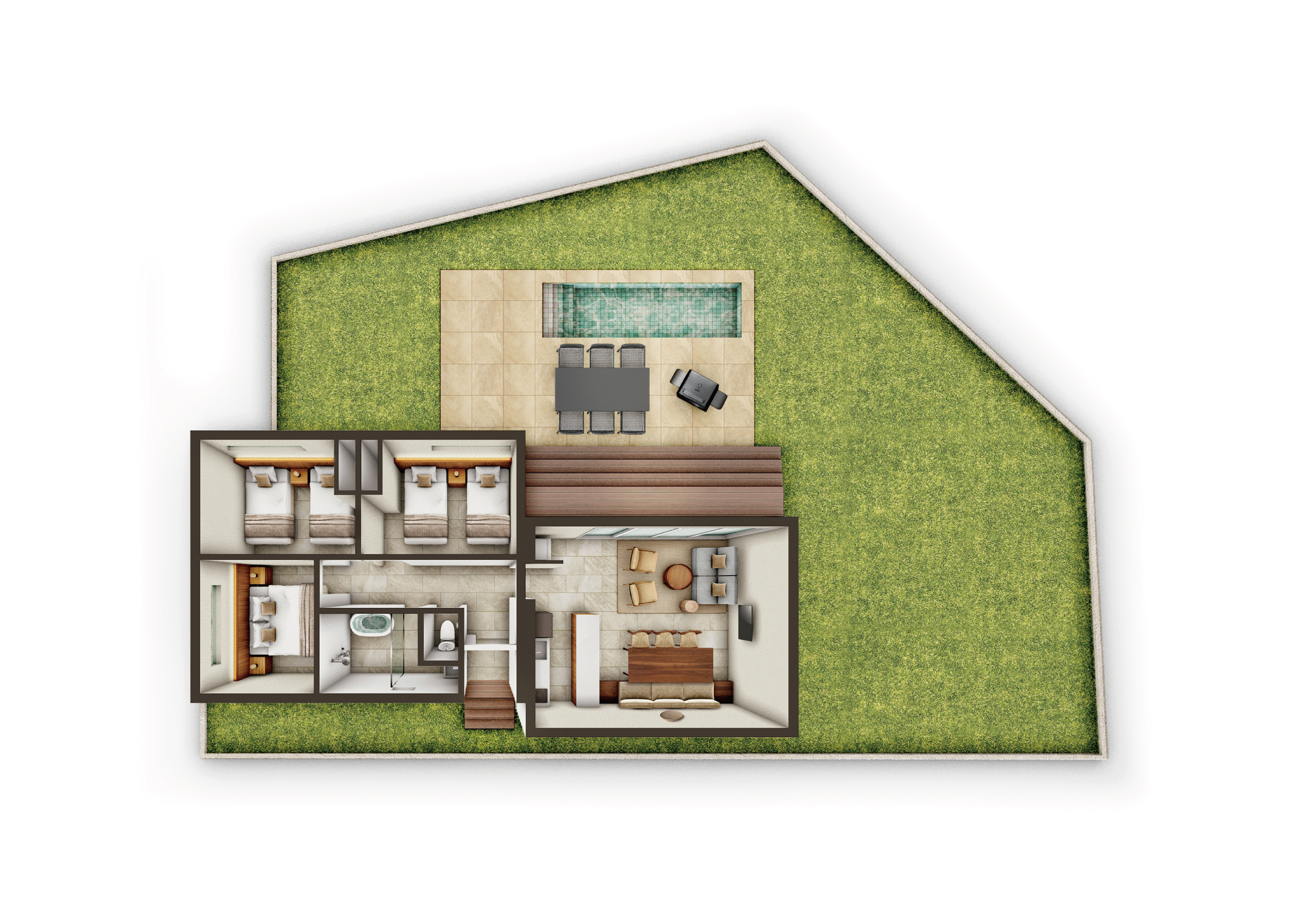 Aテラス 間取り