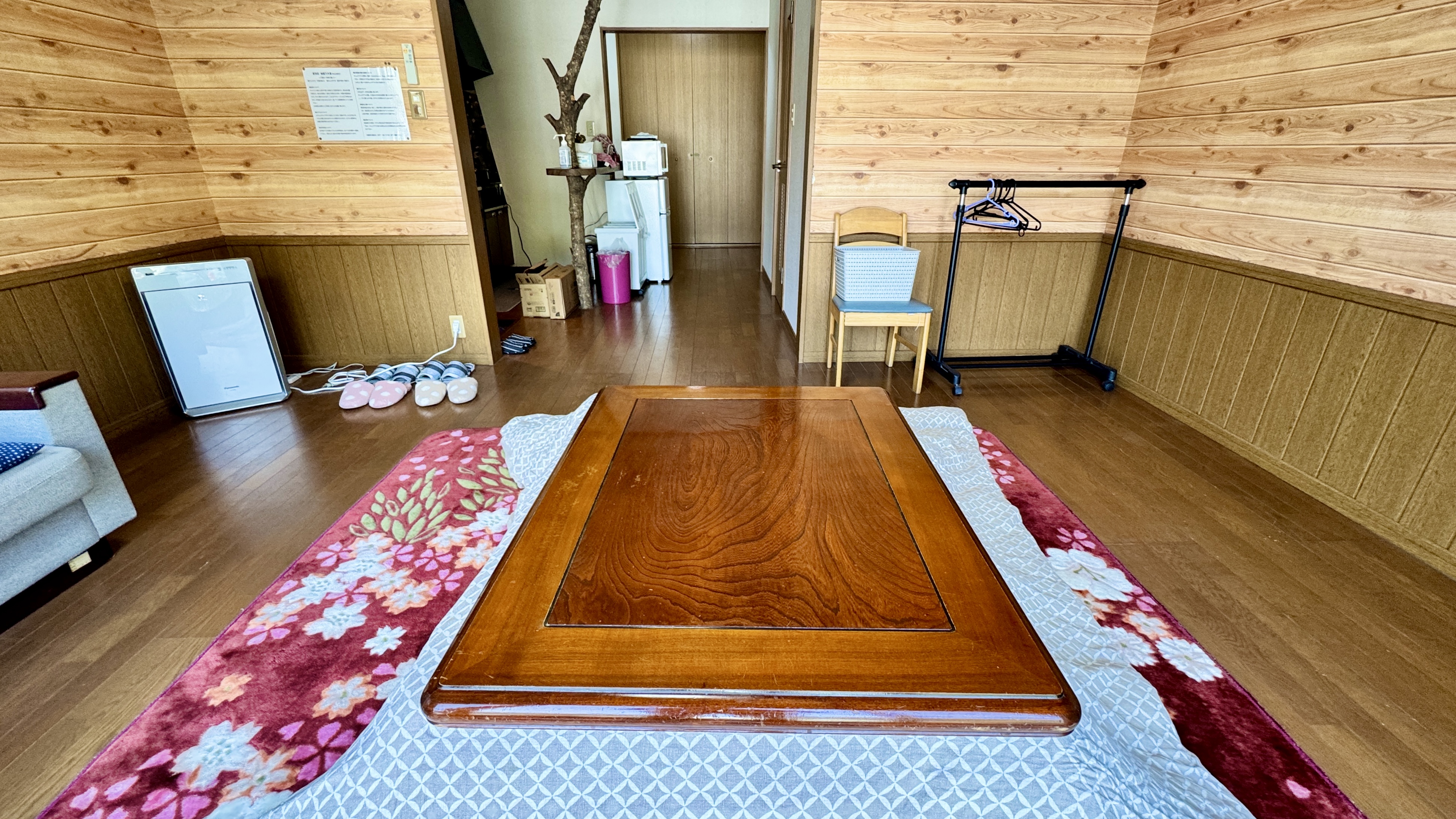 【なら】2段ベッド2台／由布岳を望む露天風呂+内湯（南1階）