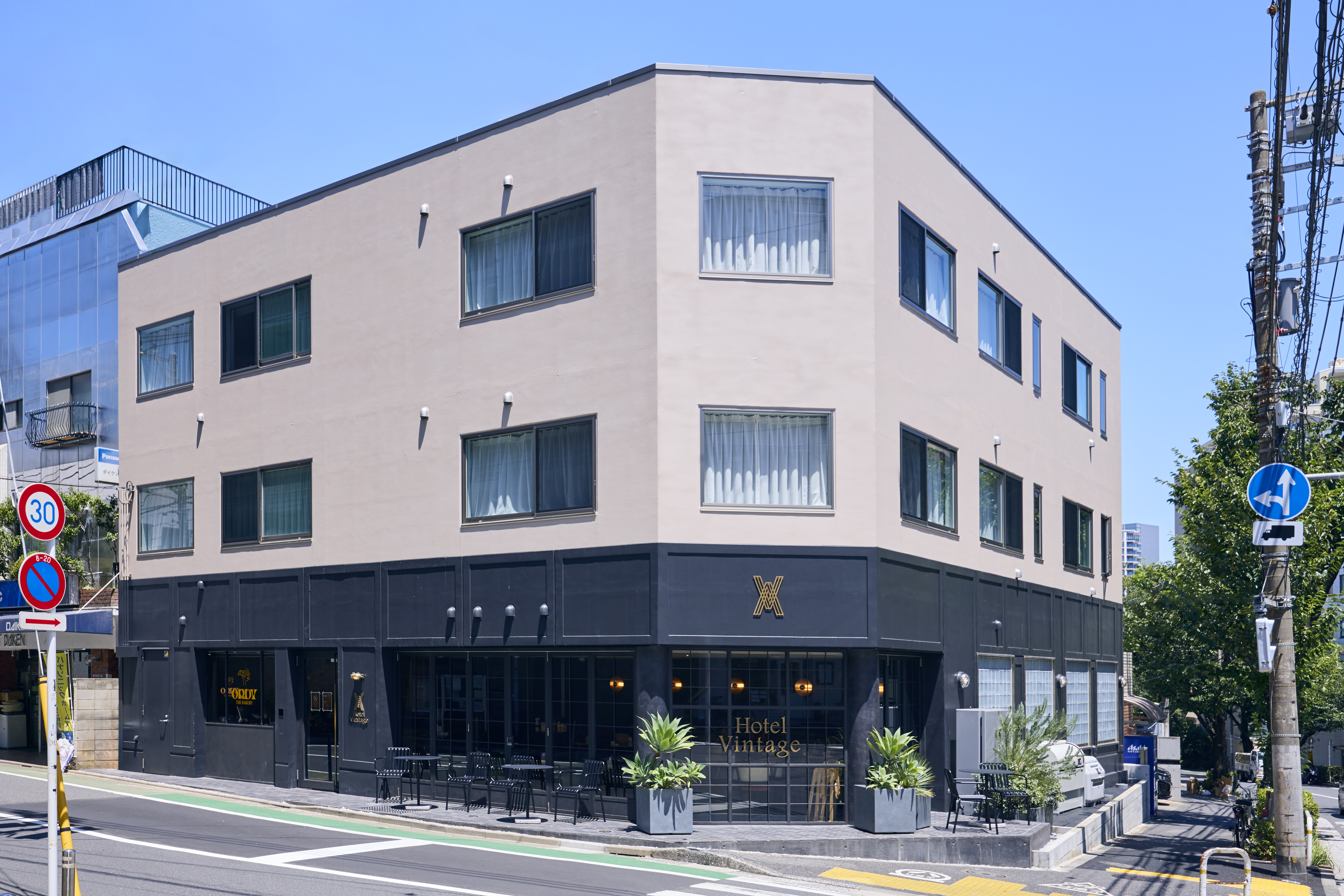 Hotel Vintage 目黒不動前外観