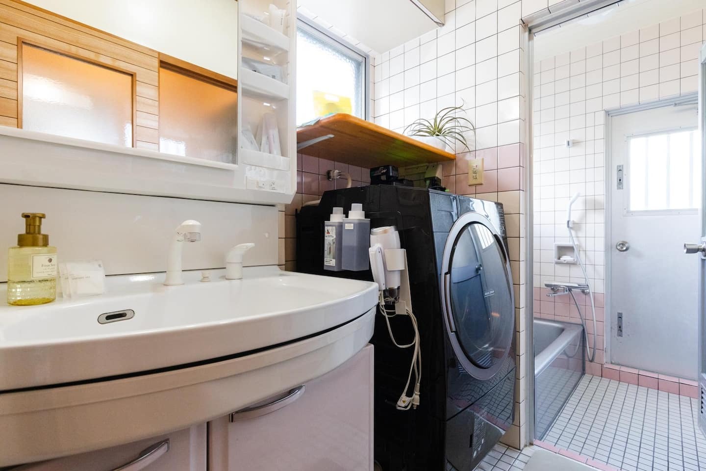 洗面所、洗濯機