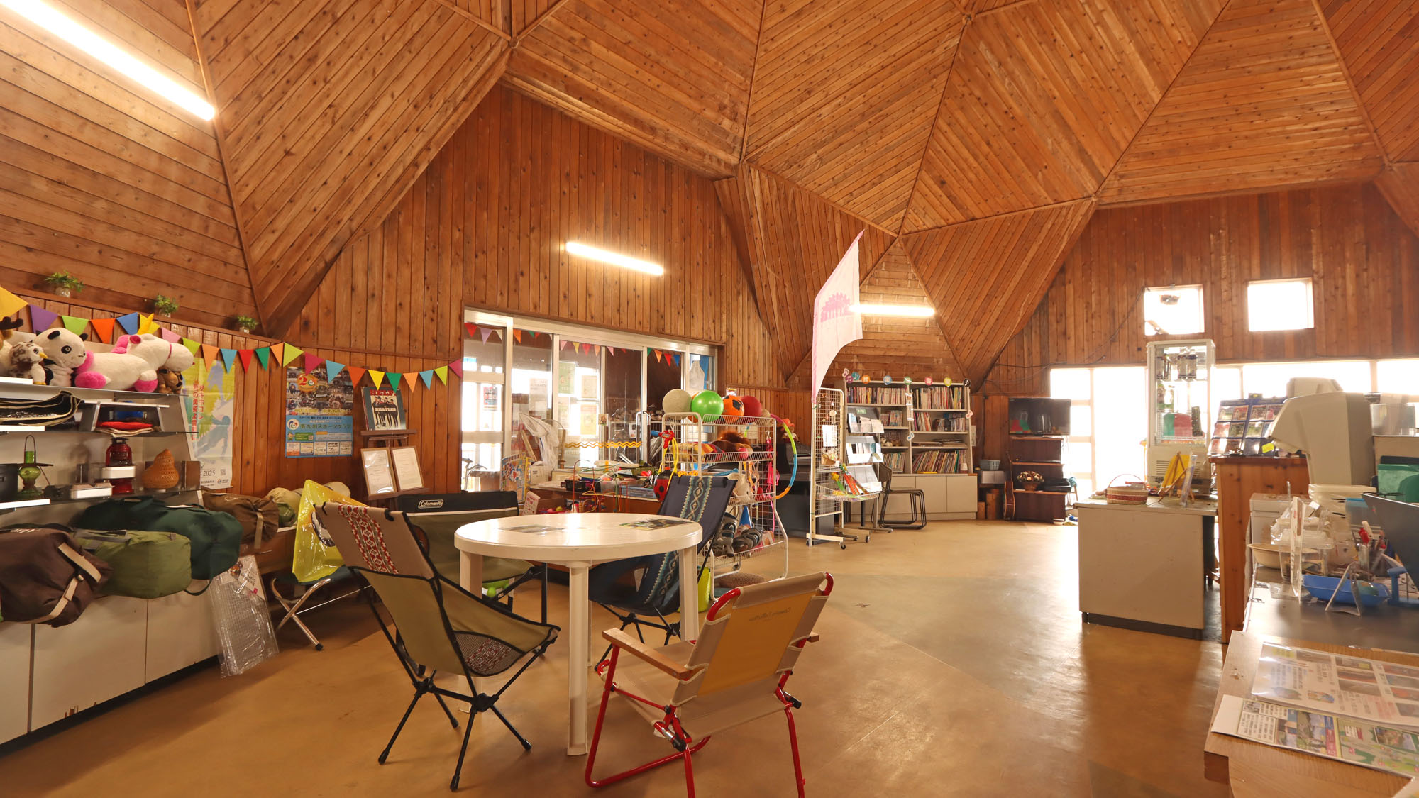 【施設】広々スペースがたくさん