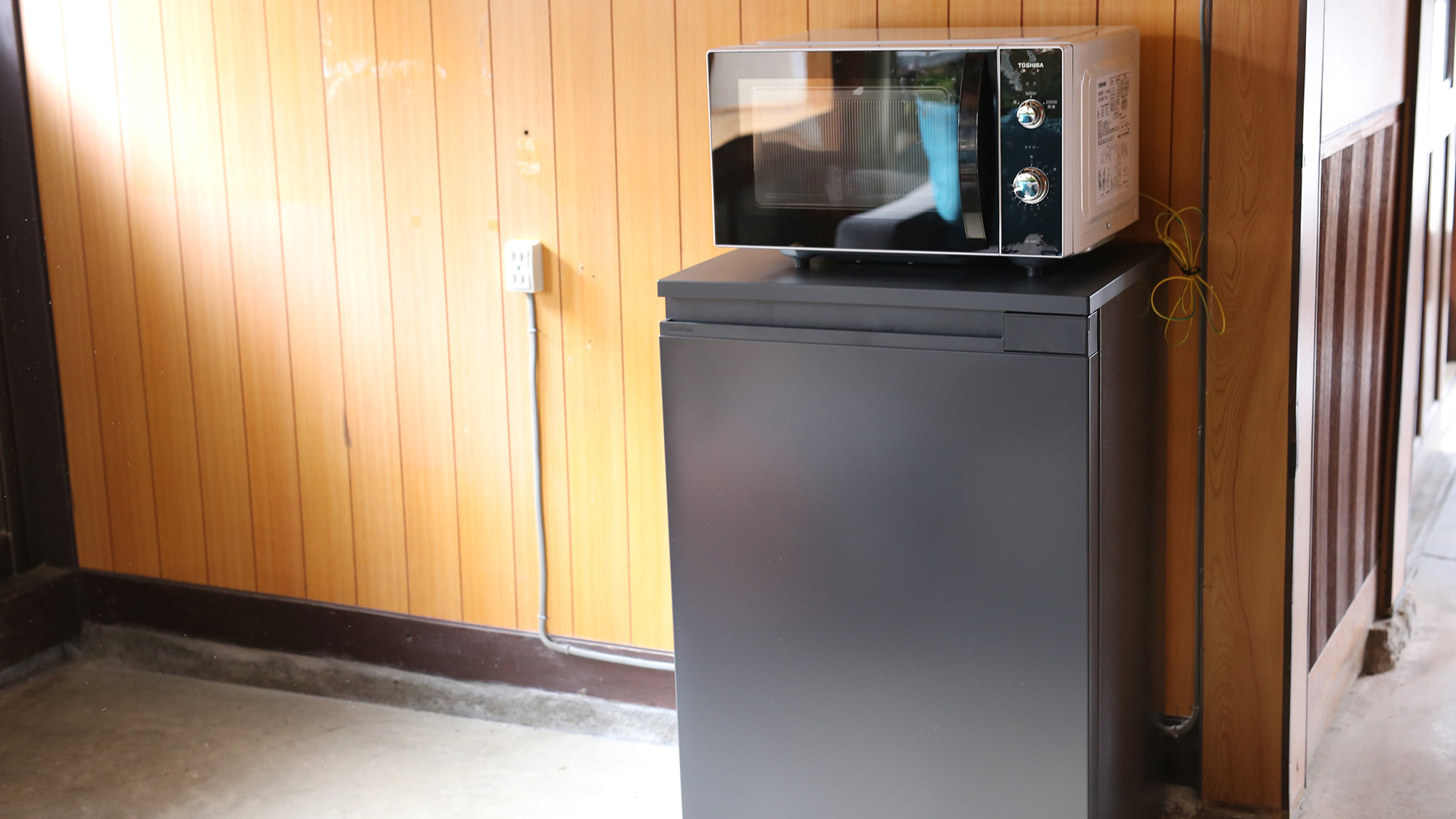 ・【設備】電子レンジを完備。お食事を温かいままお召し上がりいただけます