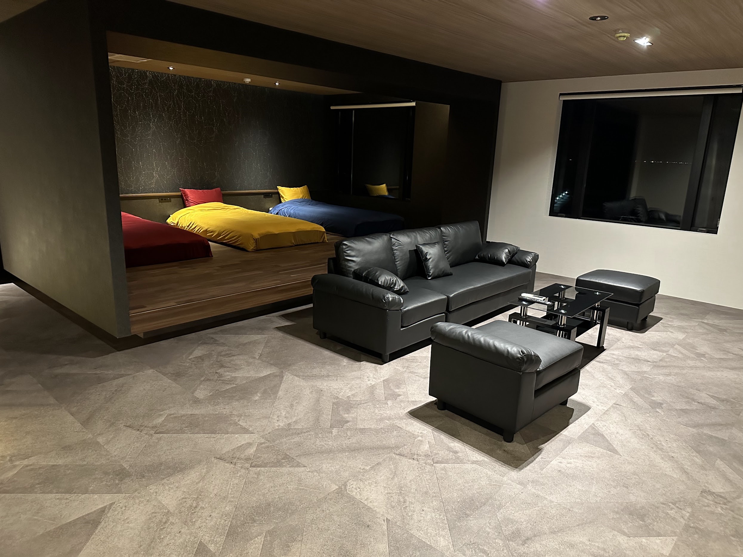 6F/客室露天風呂付き　トリプルルーム+和洋室（3~7名様）601