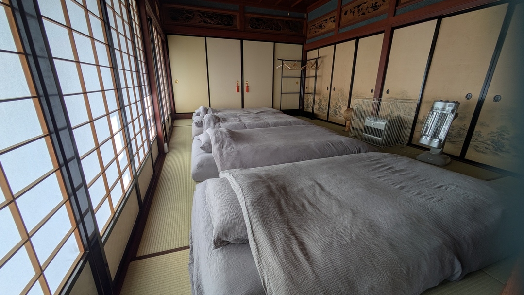 素泊り／一棟貸し／自炊可能なキッチンあり／文化庁選定重要伝統的建造物での宿泊体験
