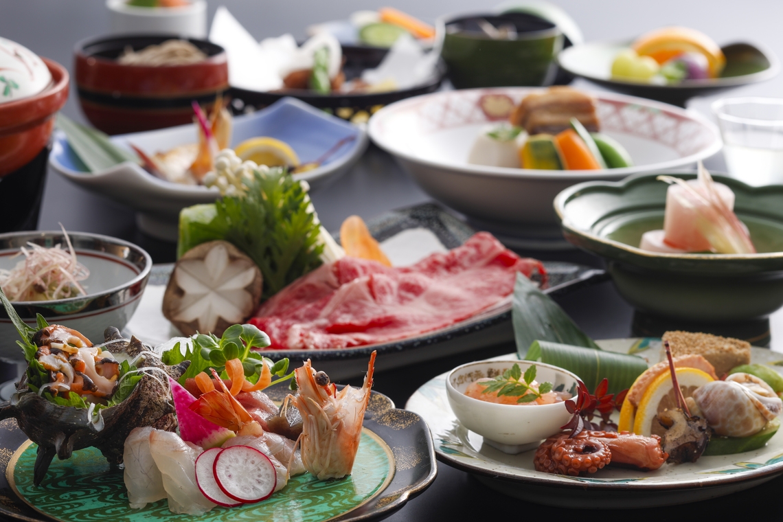 ≪当館1番人気≫1泊2食付【星取会席】山陰の旬の食を存分に楽しむスタンダードコース