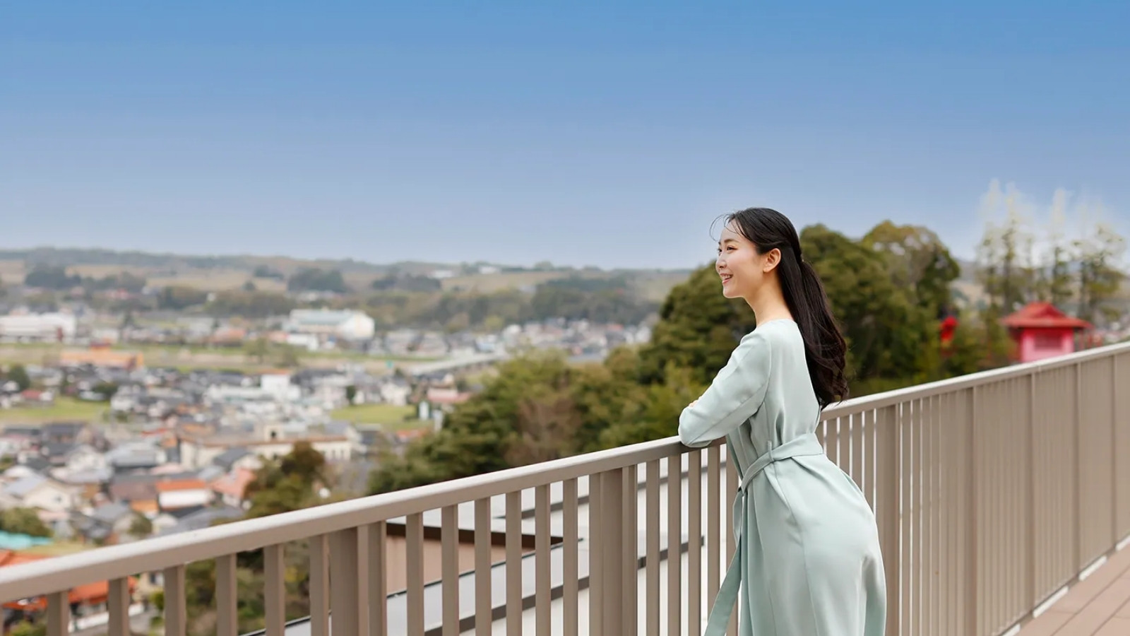 星が取れるテラス
