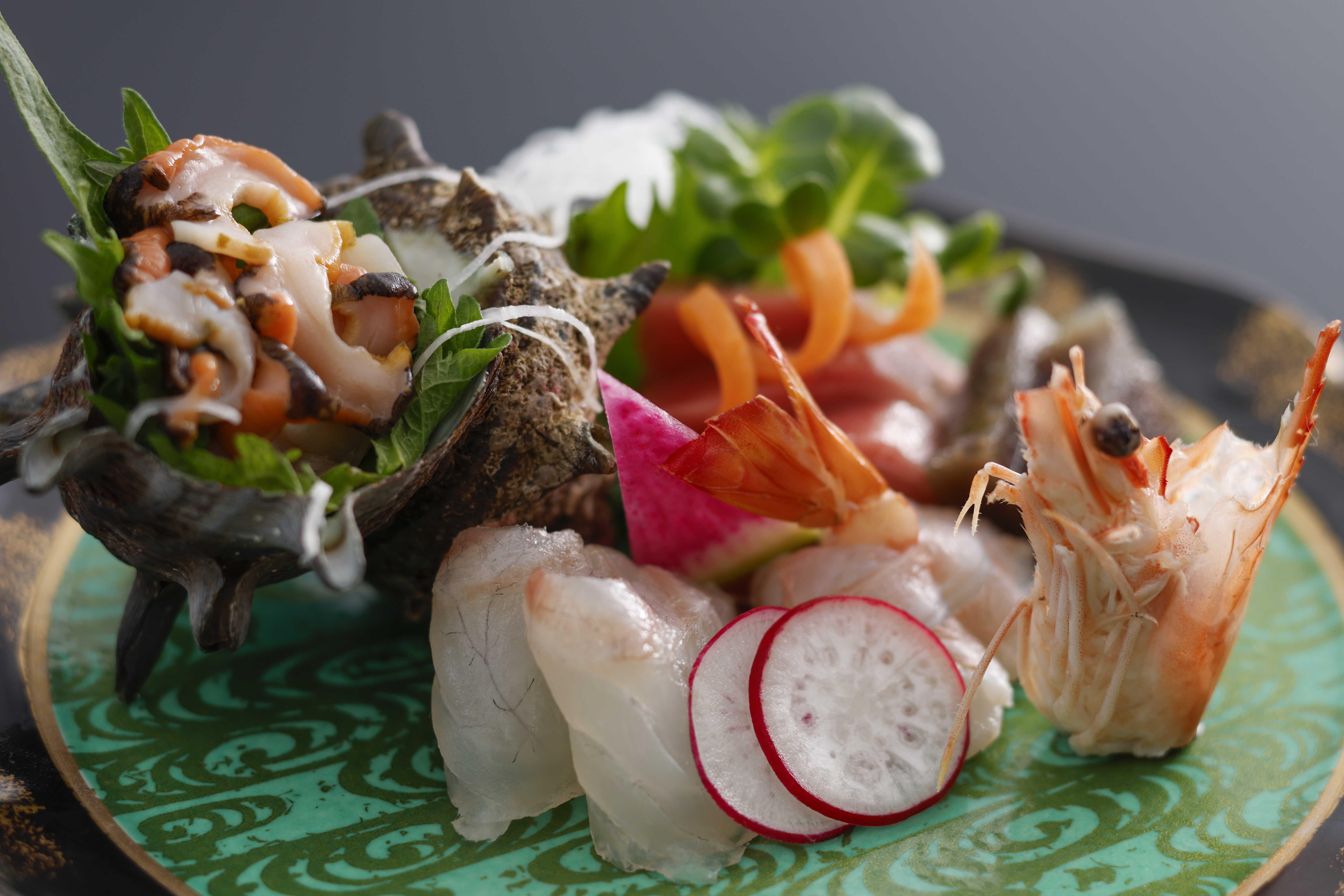 日本海の旬を活かしたお造り